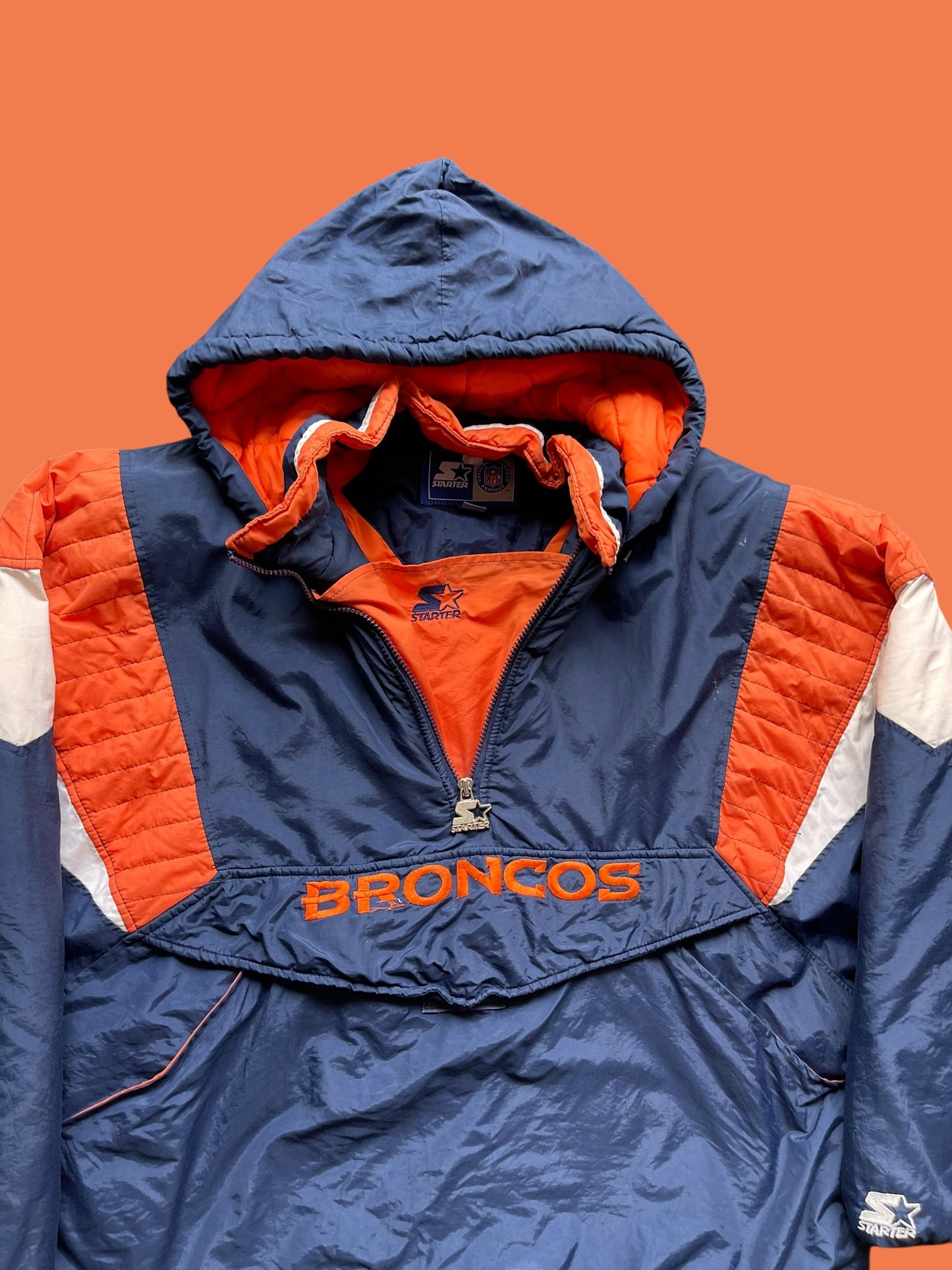 DENVER BRONCOS STARTER JACKET (L)