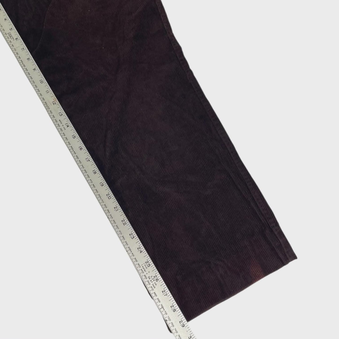 CHISEL CORDUROY TROUSERS WITH A RELAXED FIT (38)