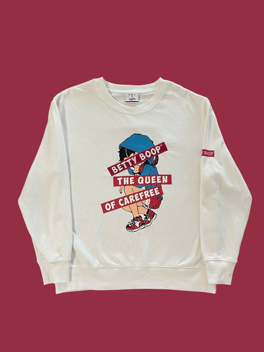 VINTAGE BETTY BOOP CREWNECK (M TO L)