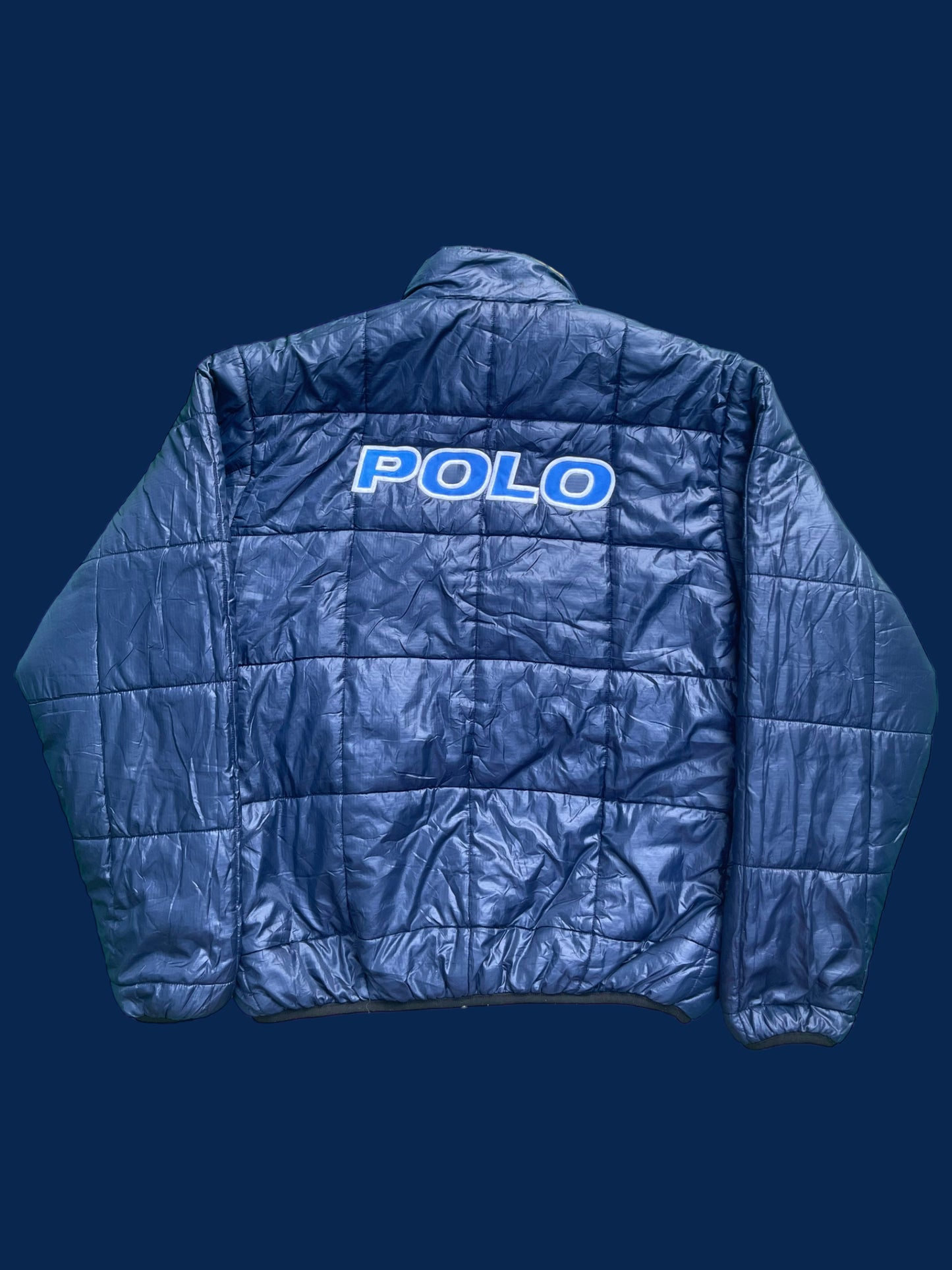 VINTAGE 2 IN 1 POLO RALPH LAUREN JACKET (M)