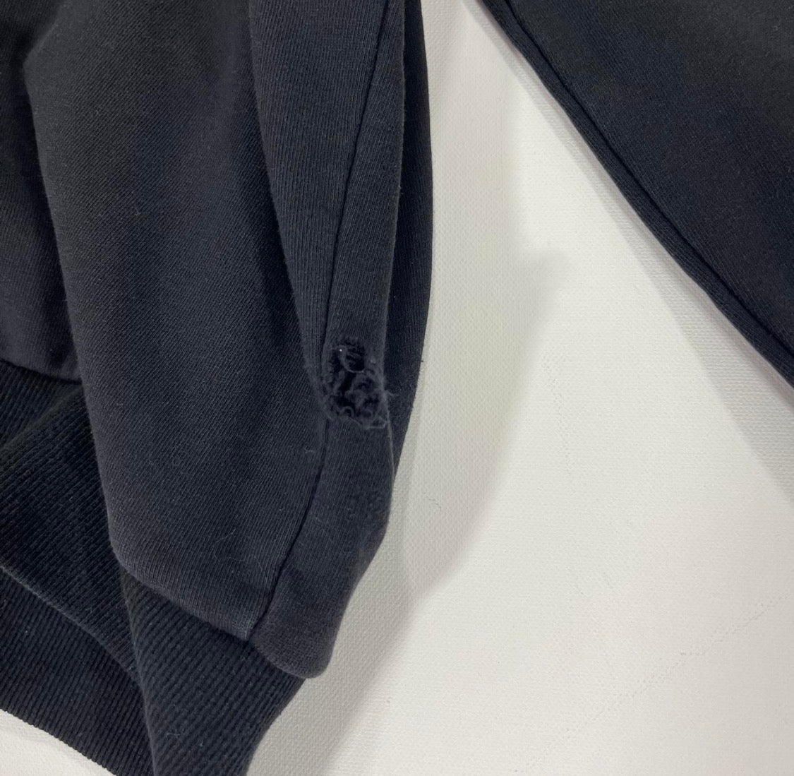 VINTAGE BL NIKE BLACK LEOPARD PRINT CREWNECK SWEATSHIRT (M)