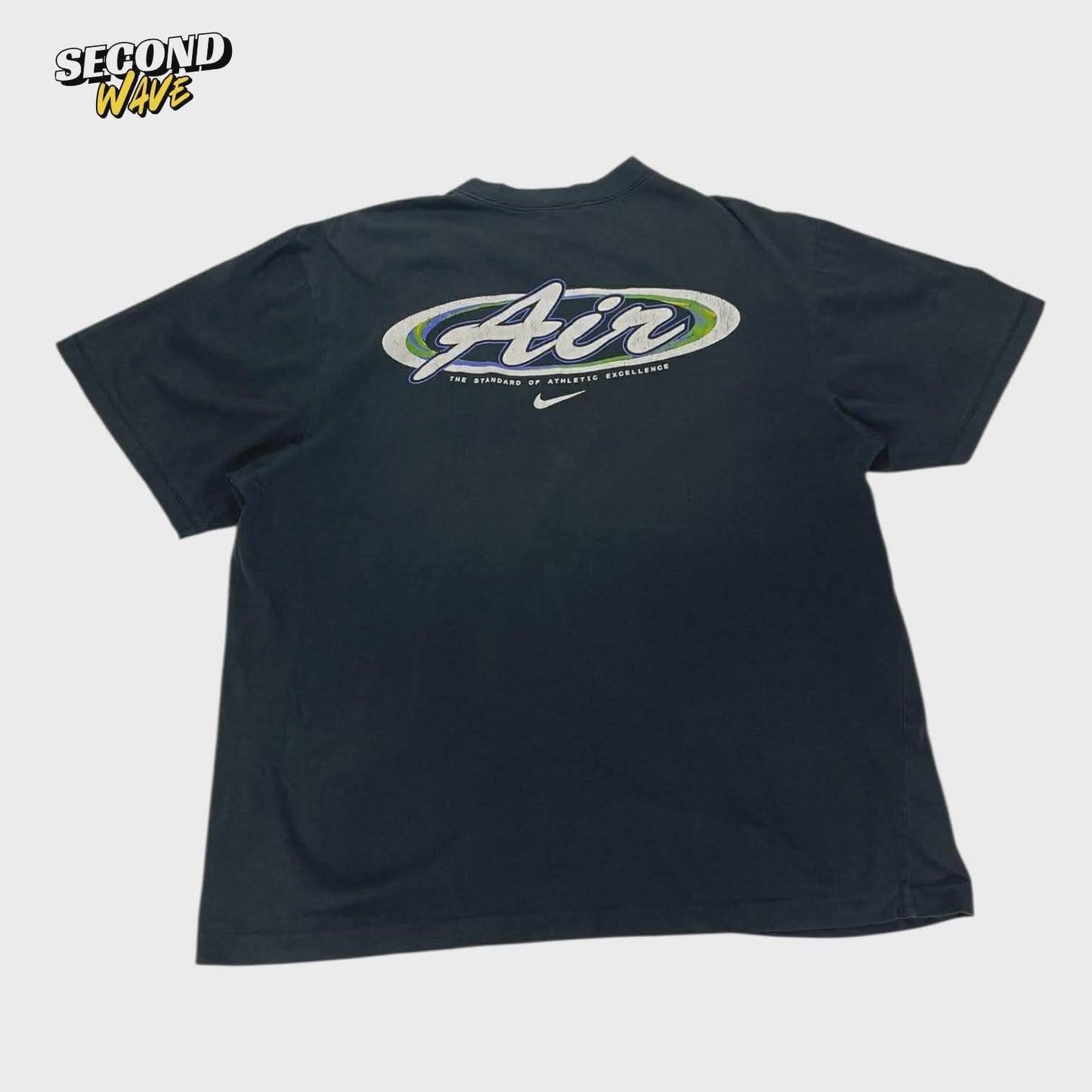 NIKE BLACK VINTAGE 90S TEE (M-L)