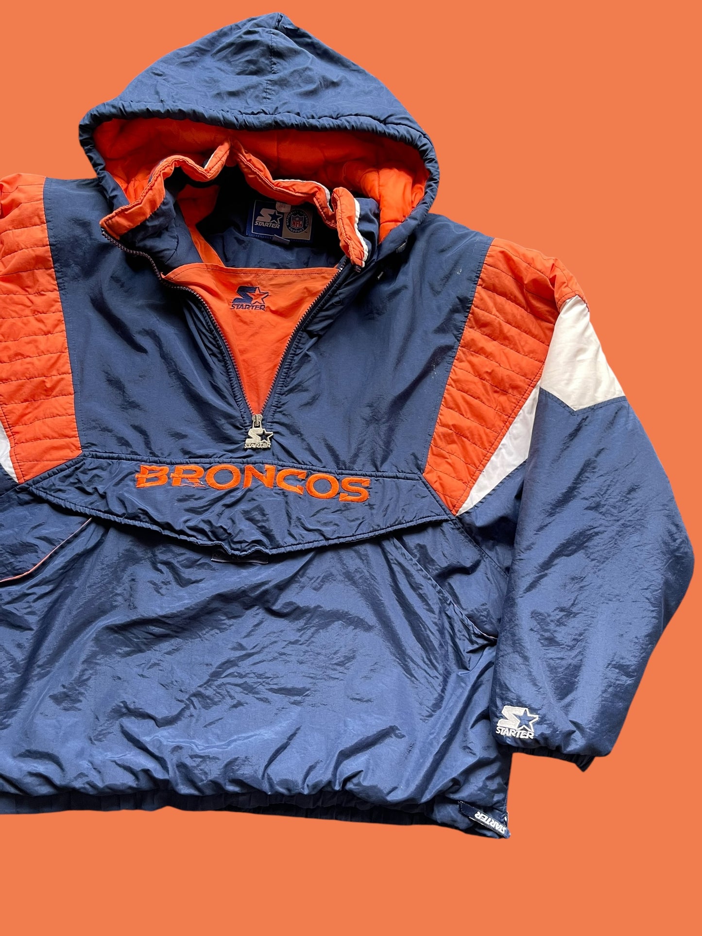 DENVER BRONCOS STARTER JACKET (L)