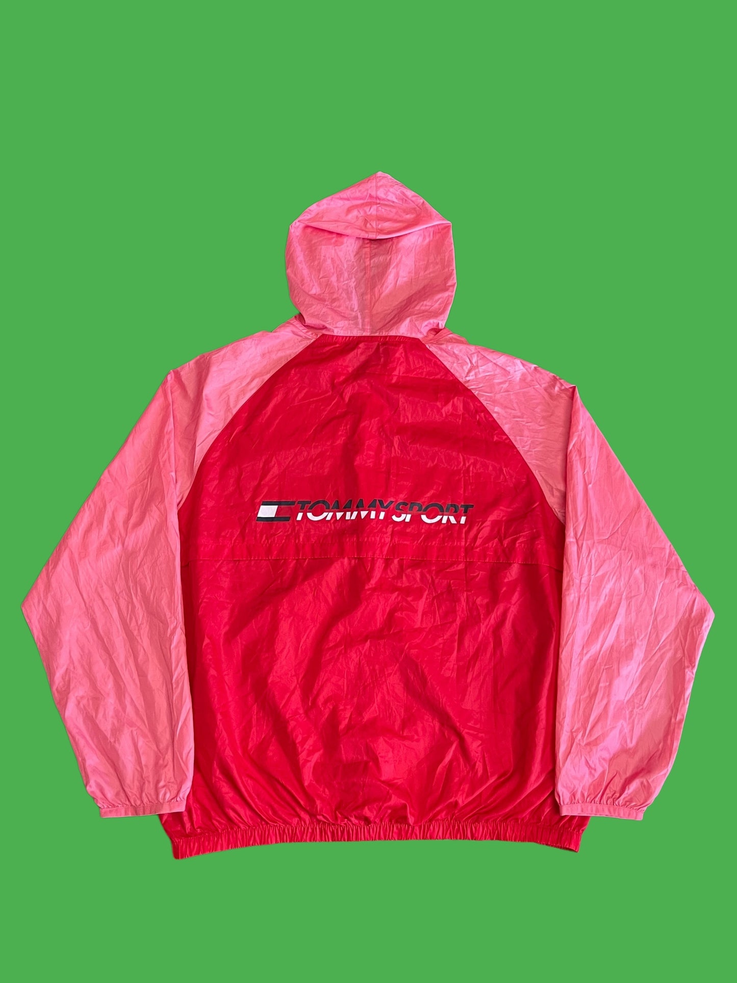 VINTAGE TOMMY SPORT WINDBREAKER (M)