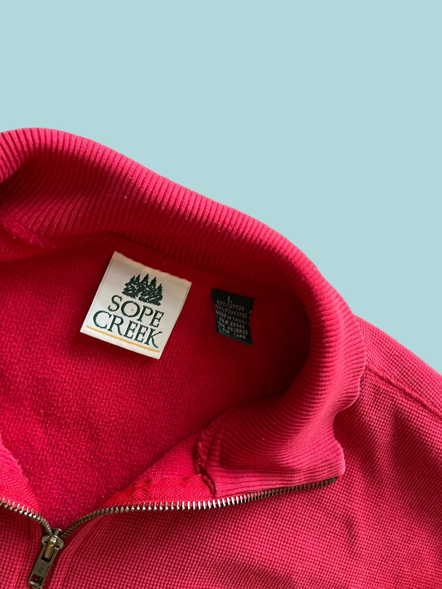 VINTAGE SOPE CREEK QUARTERZIP (L)