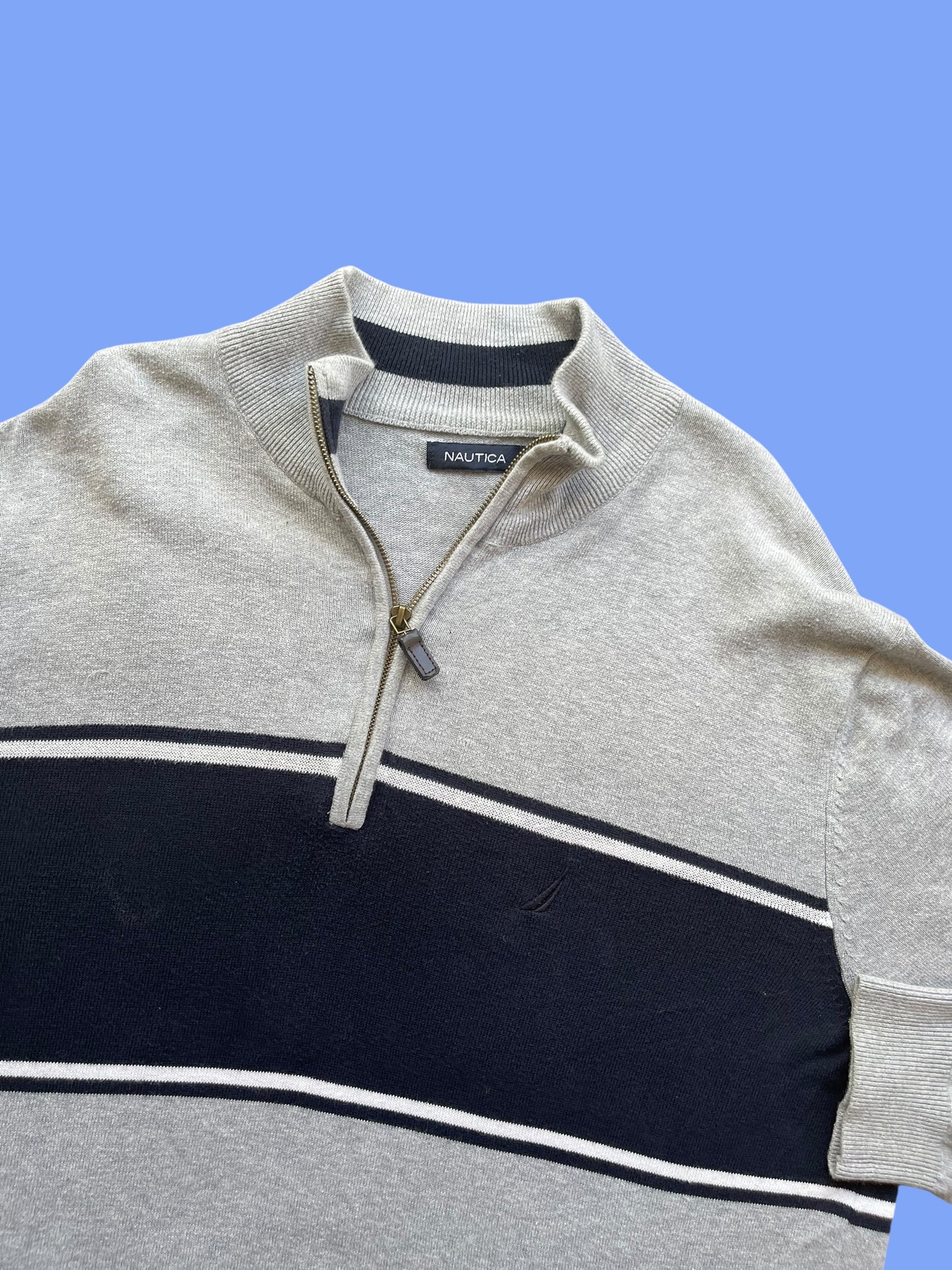 VINTAGE NAUTICA QUARTERZIP (XL)