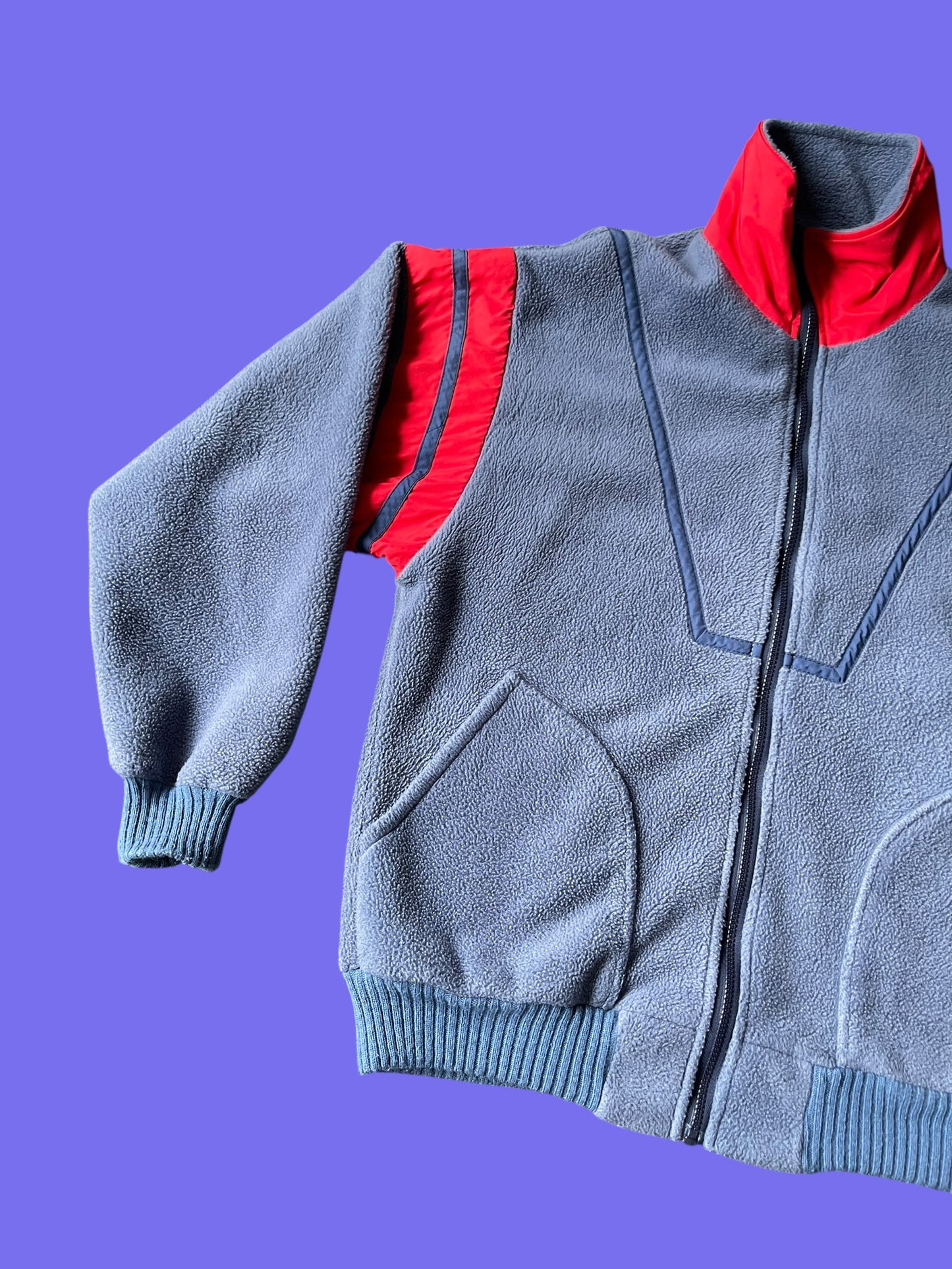 90s FLEECE JACKET (L)
