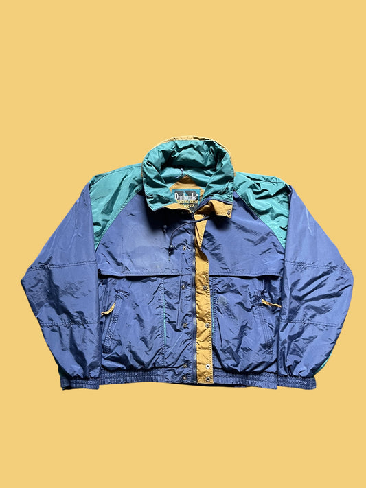 VINTAGE DUNBROOK PACKABLE HOOD JACKET (M/L)