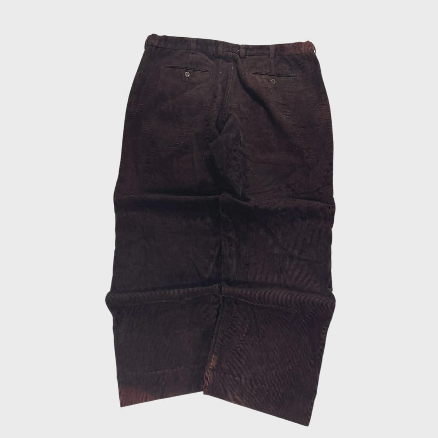 CHISEL CORDUROY TROUSERS WITH A RELAXED FIT (38)
