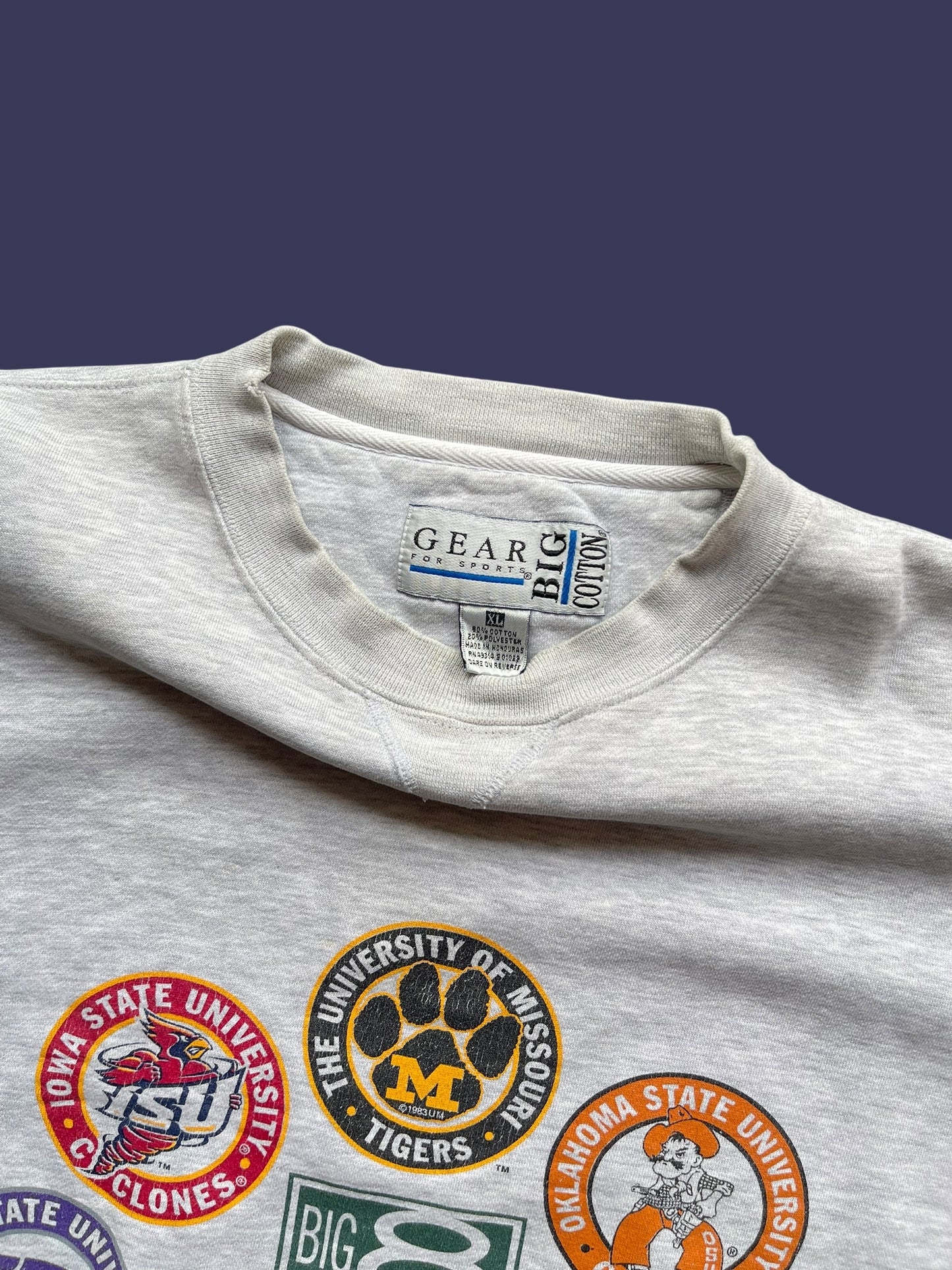 VINTAGE BIG EIGHT CONFERENCE CREWNECK (XL)