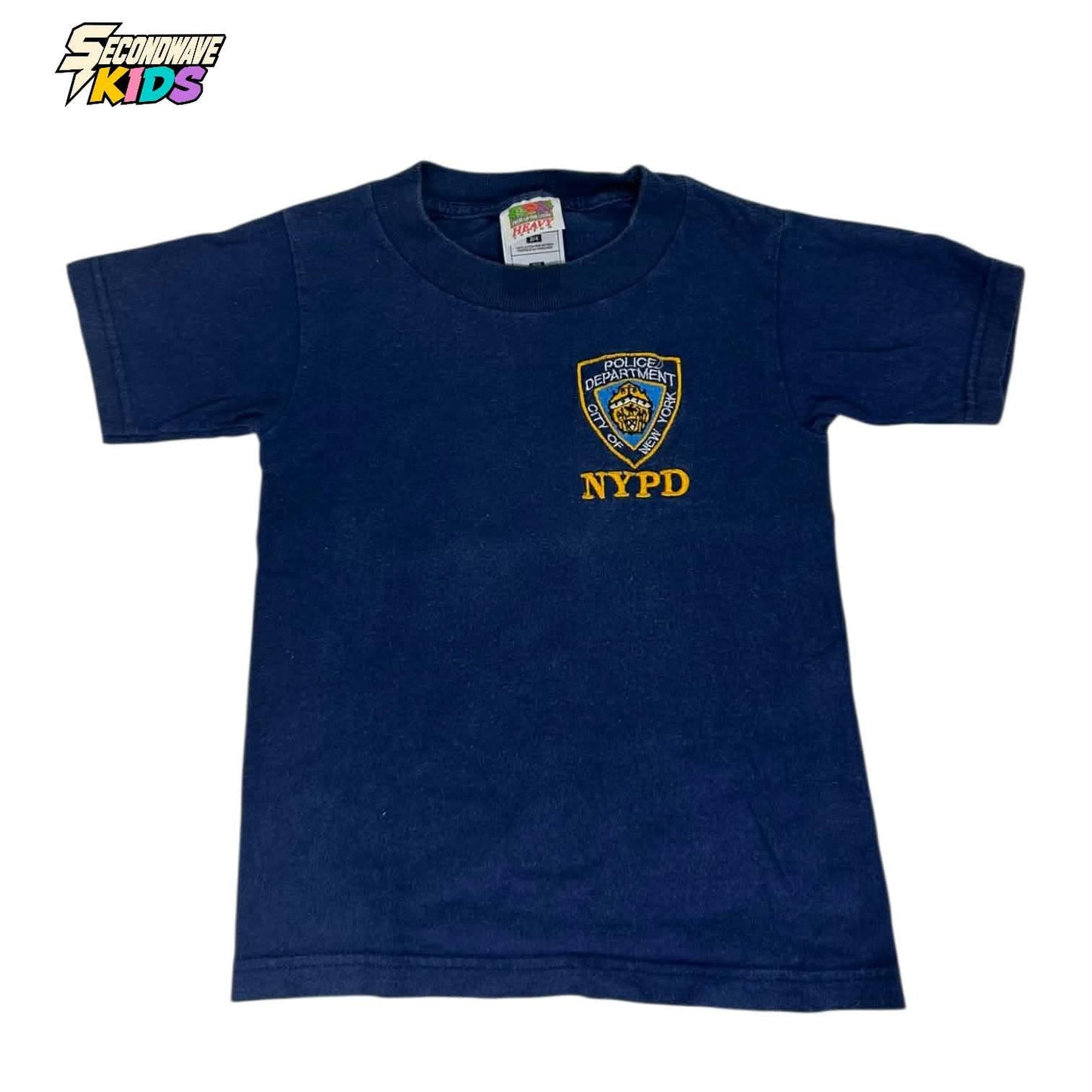 NAVY BLUE NYPD BABY TEE (2YRS)