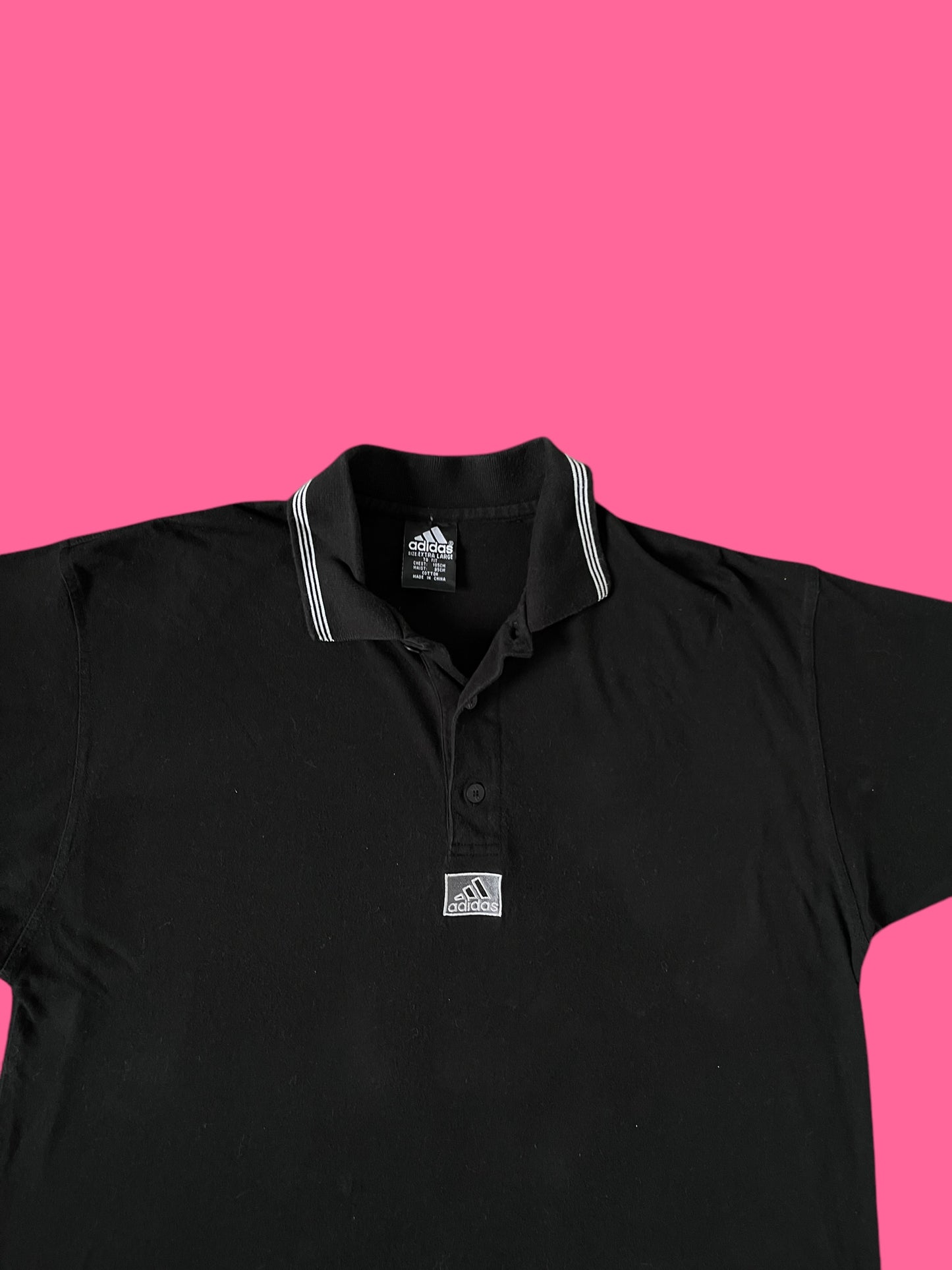 VINTAGE ADIDAS POLO SHIRT (XL)