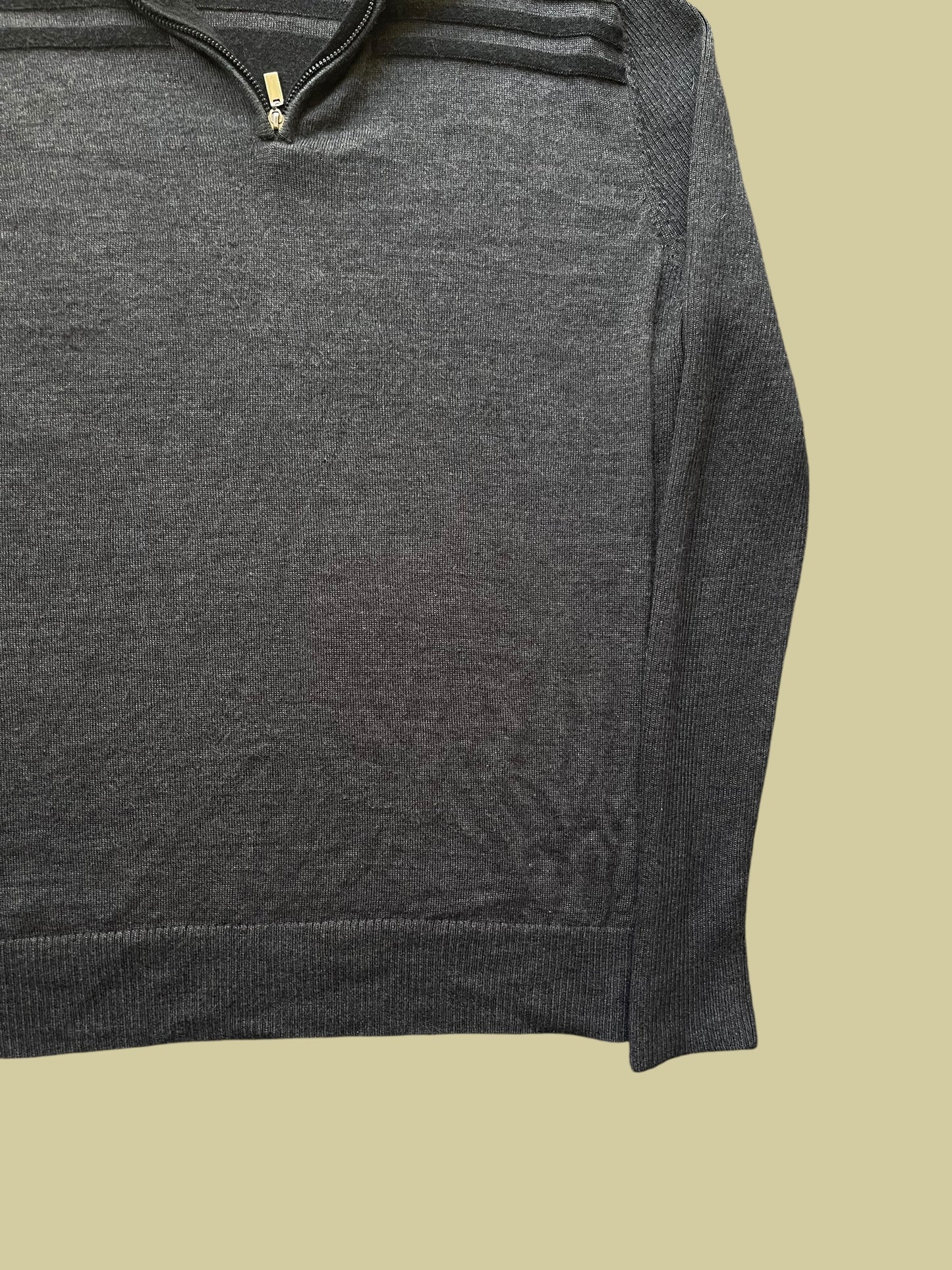 BERLIN 50% WOOL 50% ACRYLIC QUARTERZIP (L)