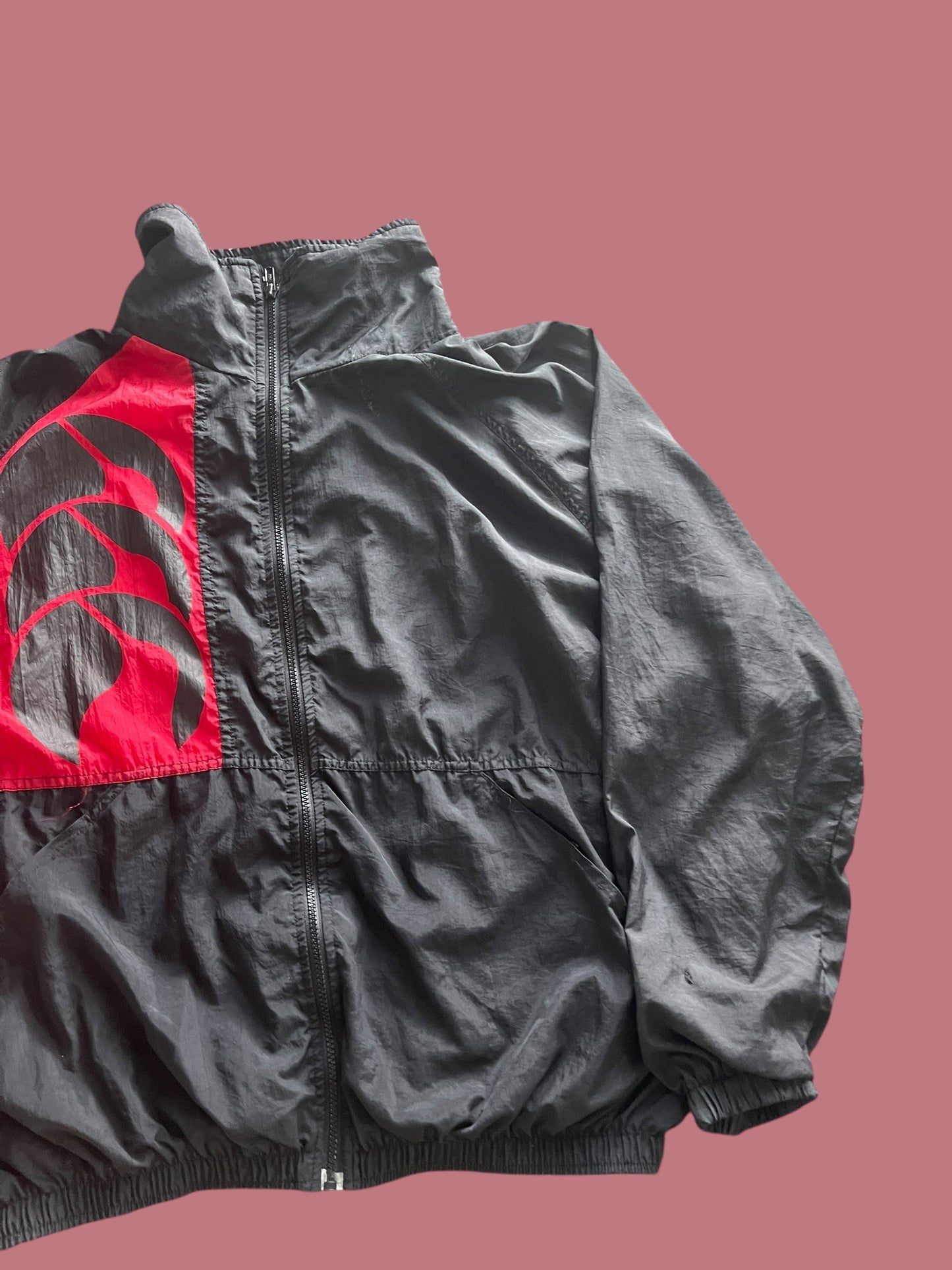 VINTAGE CCC WINDBREAKER JACKET (L)