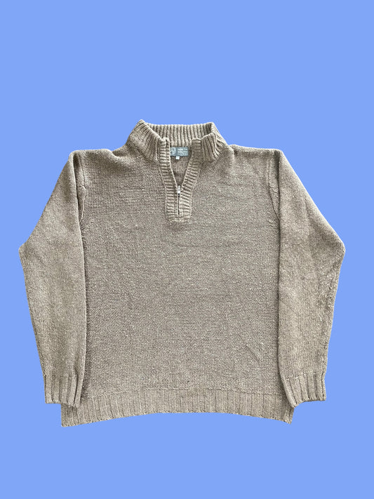 VINTAGE NORTH SOUTH QUARTER ZIP (L)