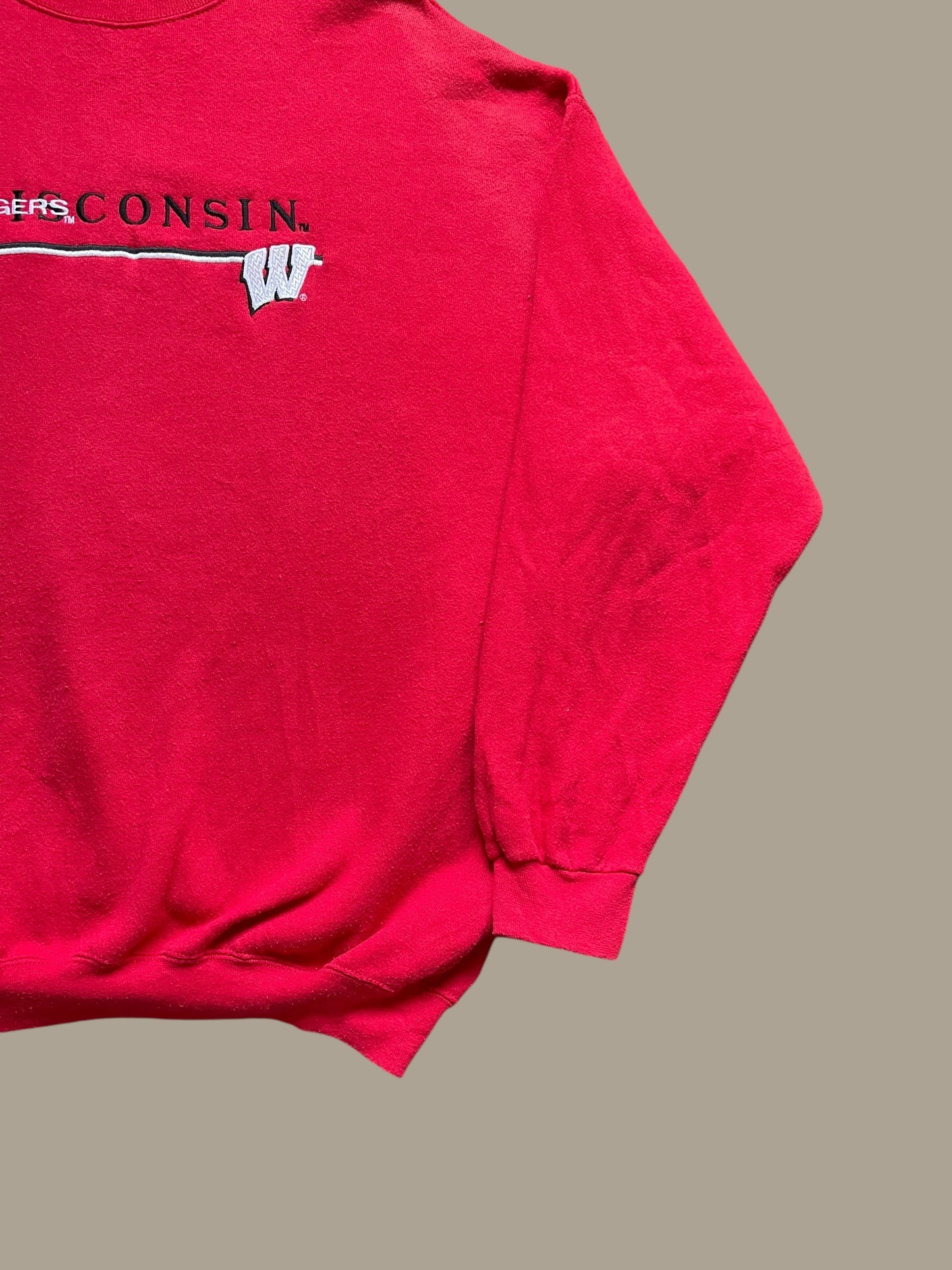 VINTAGE PUMA WISCONSIN BADGERS CREWNECK (XL)