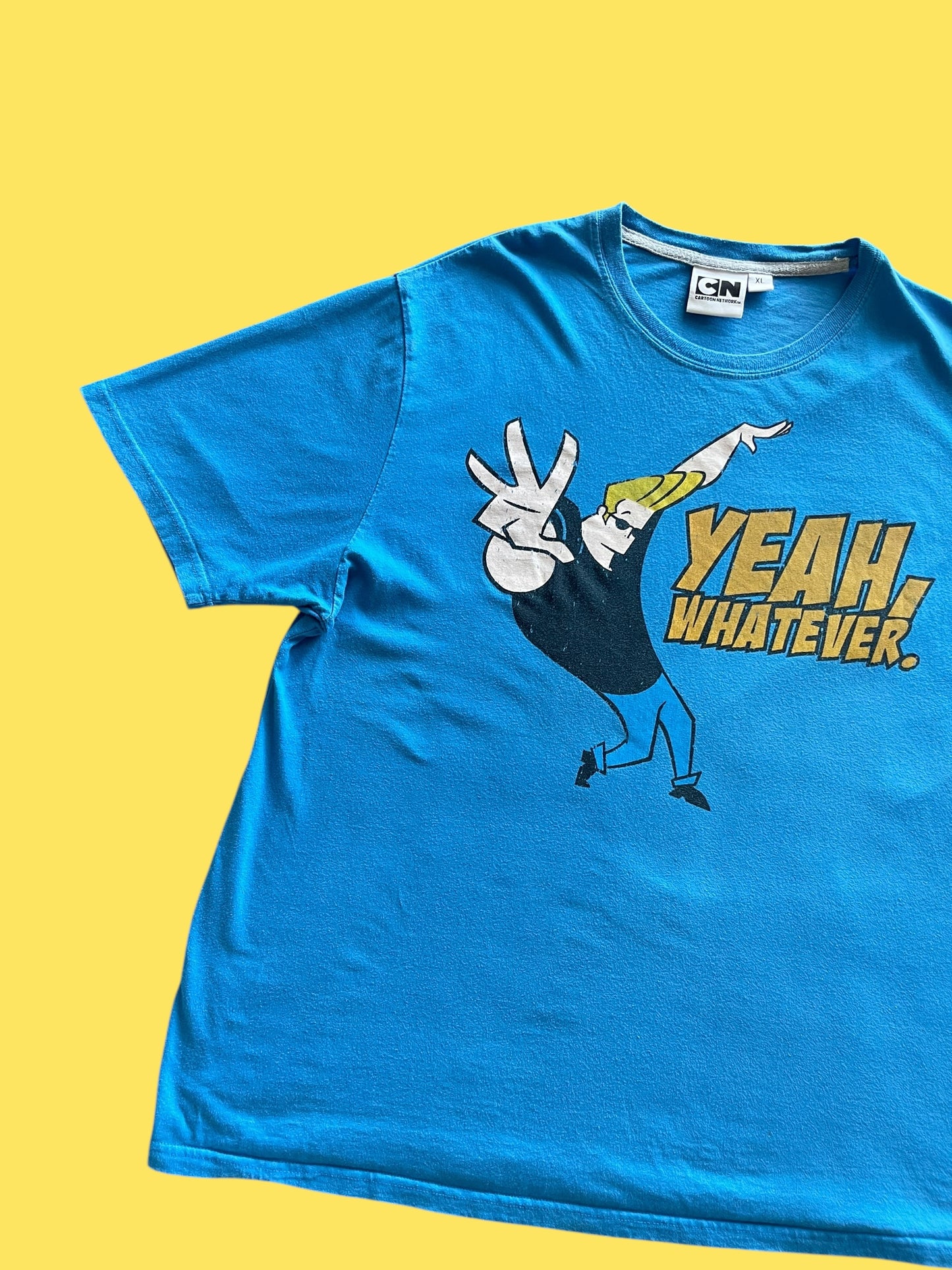 VINTAGE JOHNNY BRAVO SHIRT (L TO XL)
