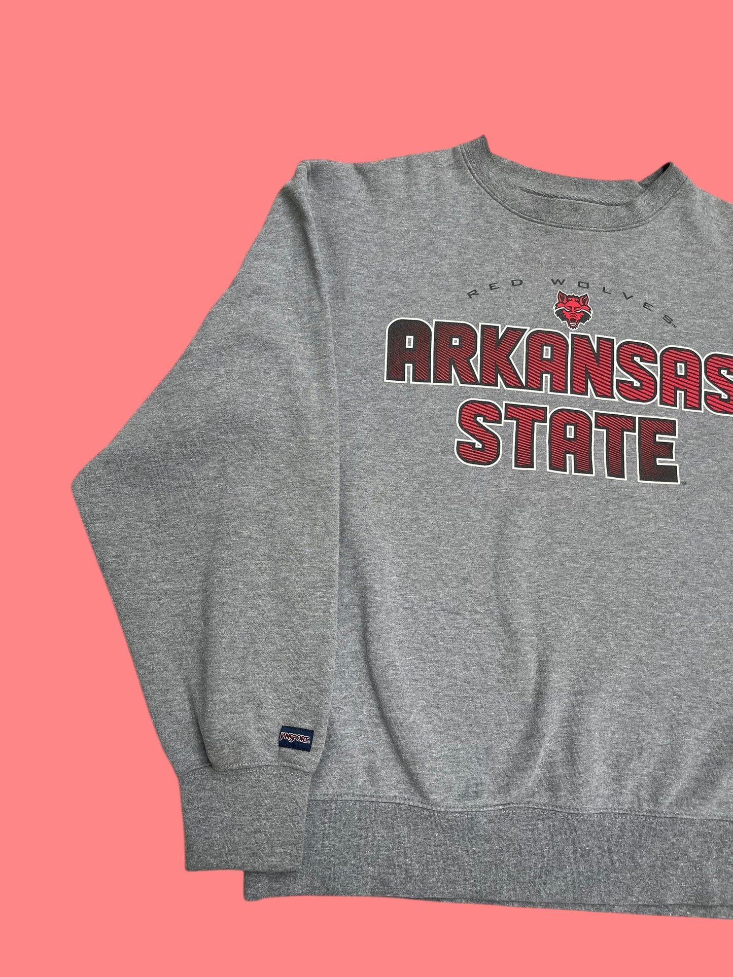 VINTAGE JANSPORT ARKANSAS CREWNECK (M)