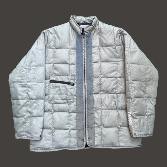 VINTAGE OLIVE NIKE PUFFER JACKET (L)