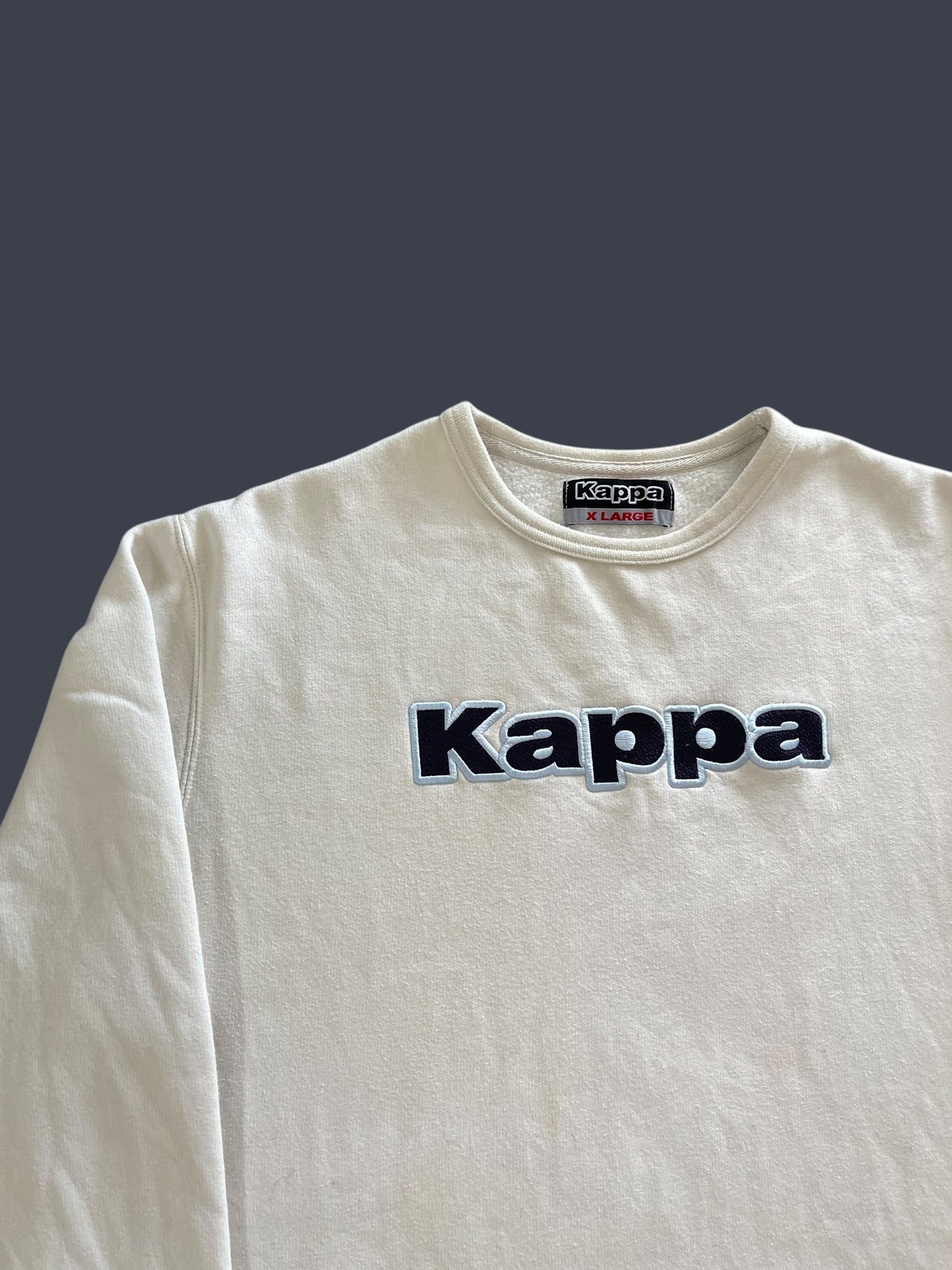 EMBROIDERED KAPPA CREWNECK (L TO XL)