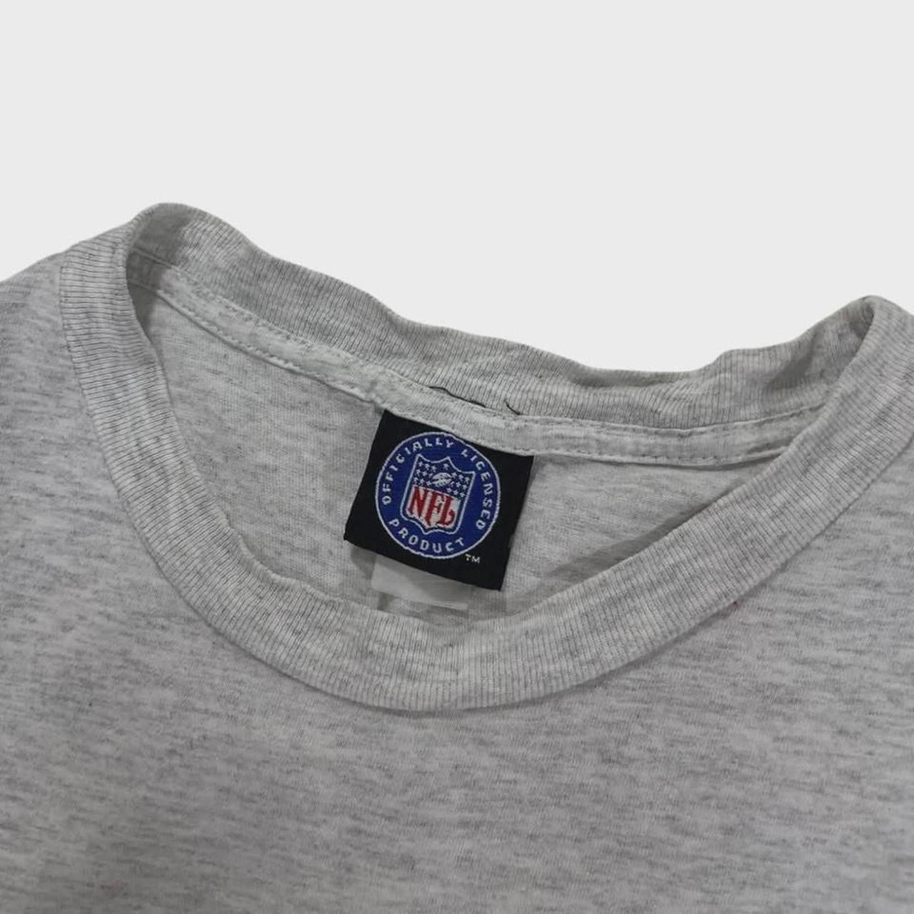 VINTAGE SINGLE STITCHED GREY STEELERS NFL TEE (XL)
