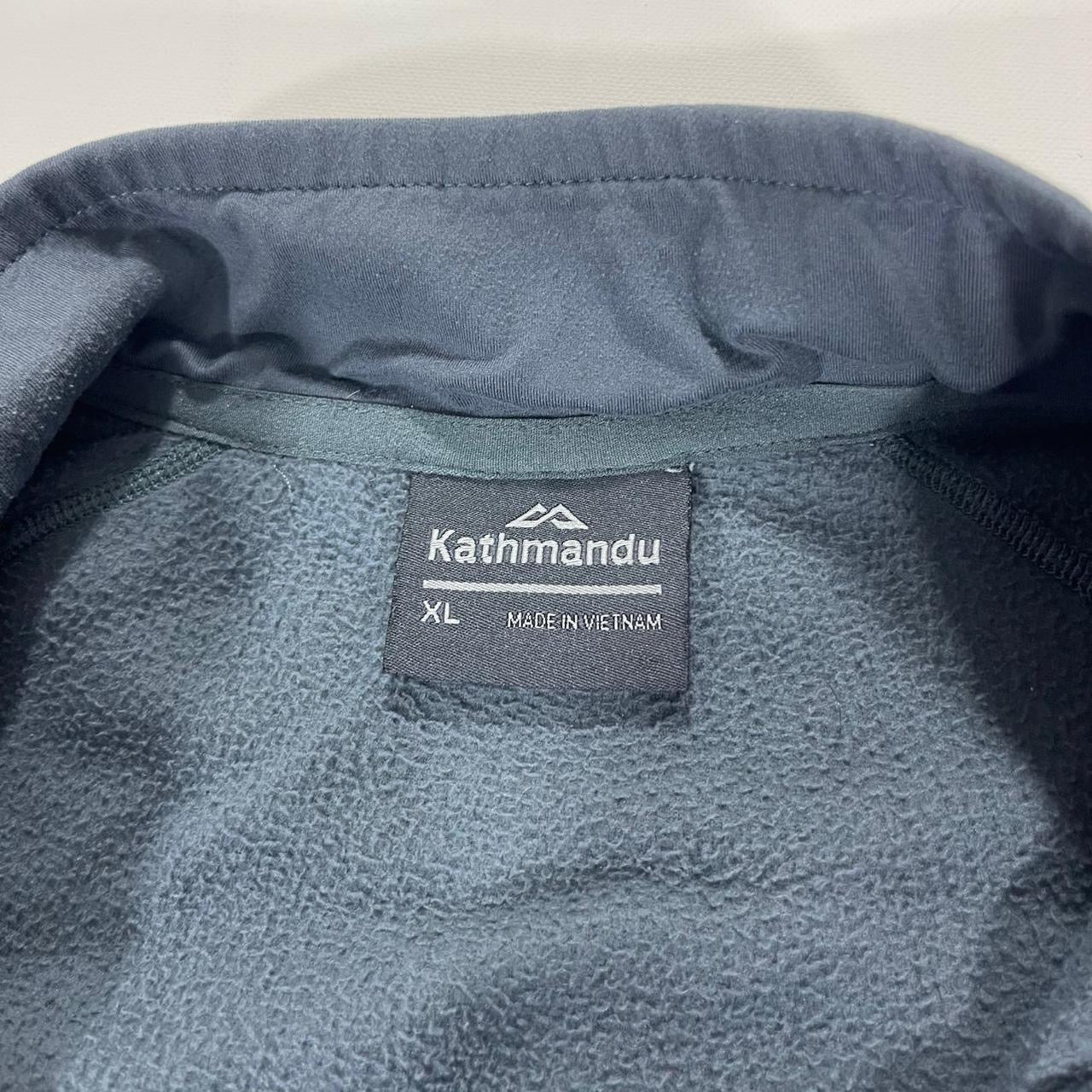 KATHMANDU FLEECE QUARTER ZIP JUMPER (L)