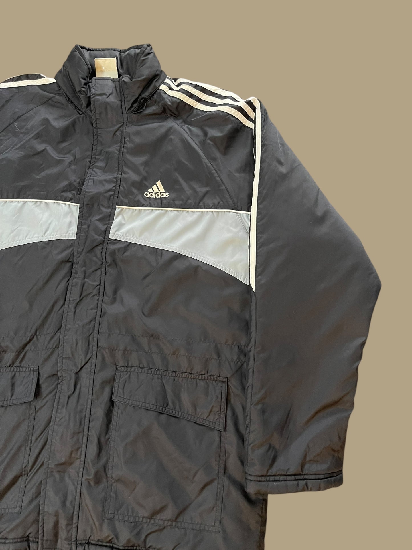 VINTAGE ADIDAS PUFFER JACKET (L)