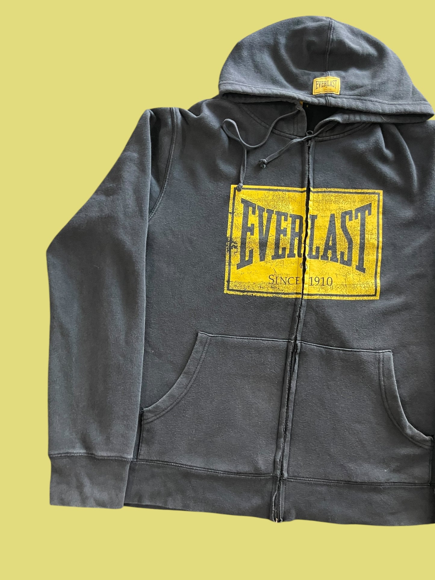 VINTAGE EVERLAST FULL ZIP HOODIE (M TO L)