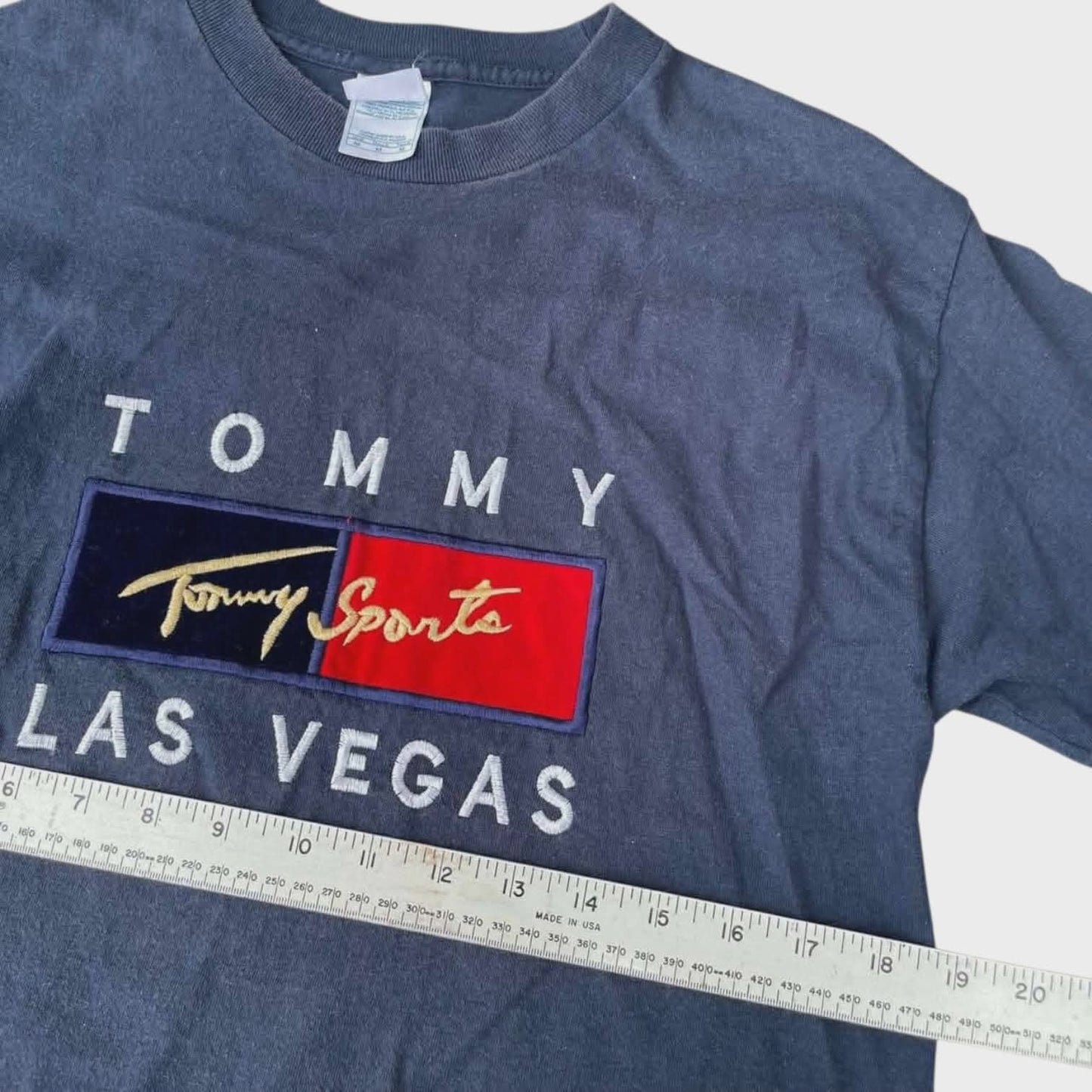 TOMMY HILFIGER NAVY BLUE LAS VEGAS TEE (M)