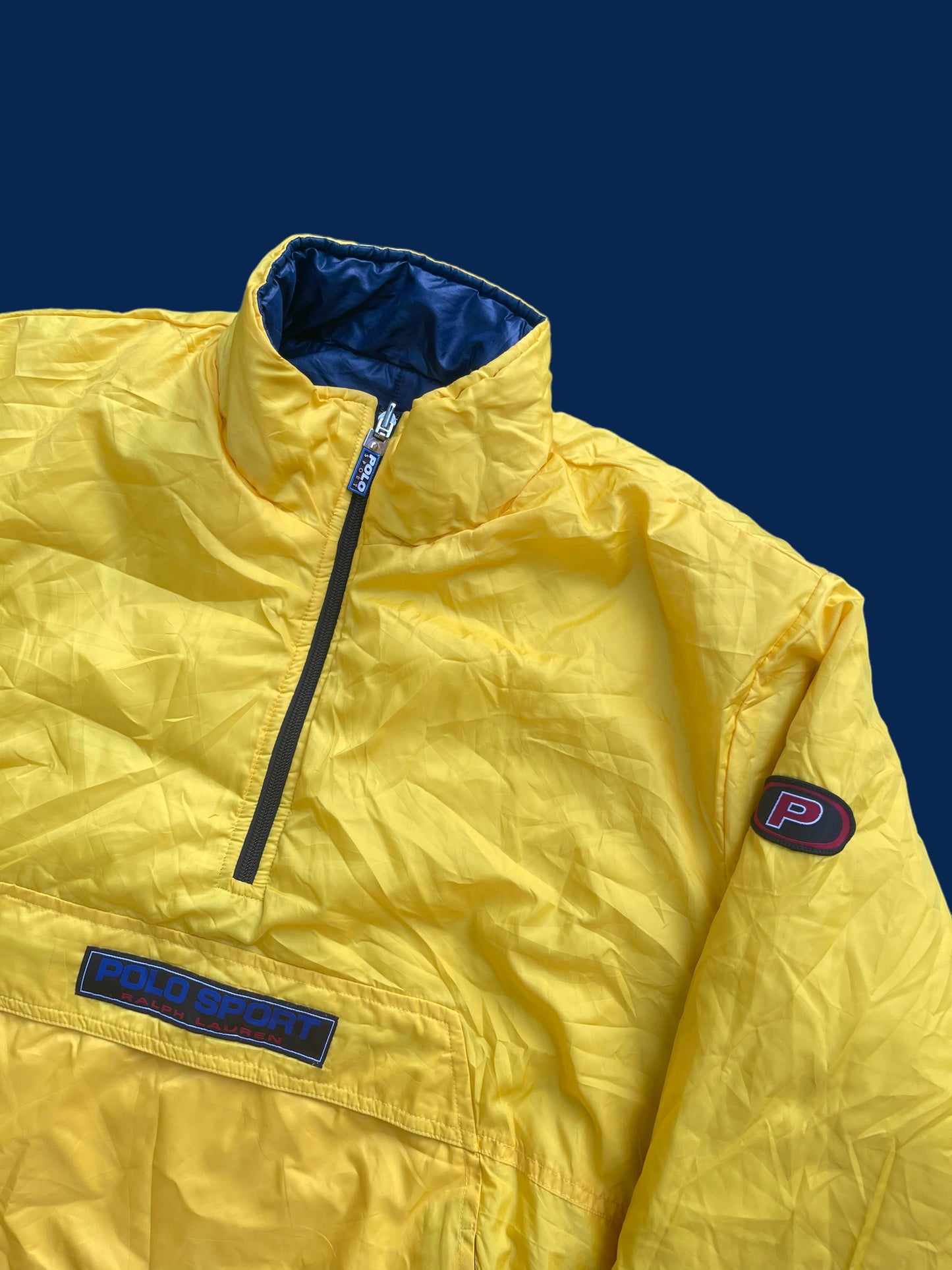 VINTAGE 2 IN 1 POLO RALPH LAUREN JACKET (M)