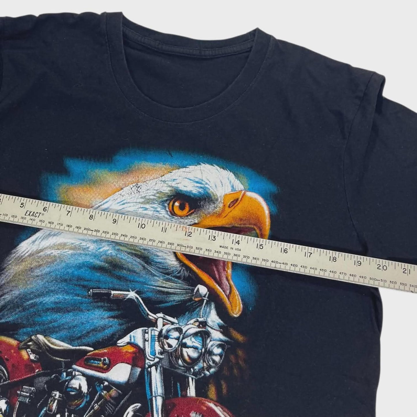 HARLEY DAVIDSON BLACK EAGLE BIKER T-SHIRT (M)
