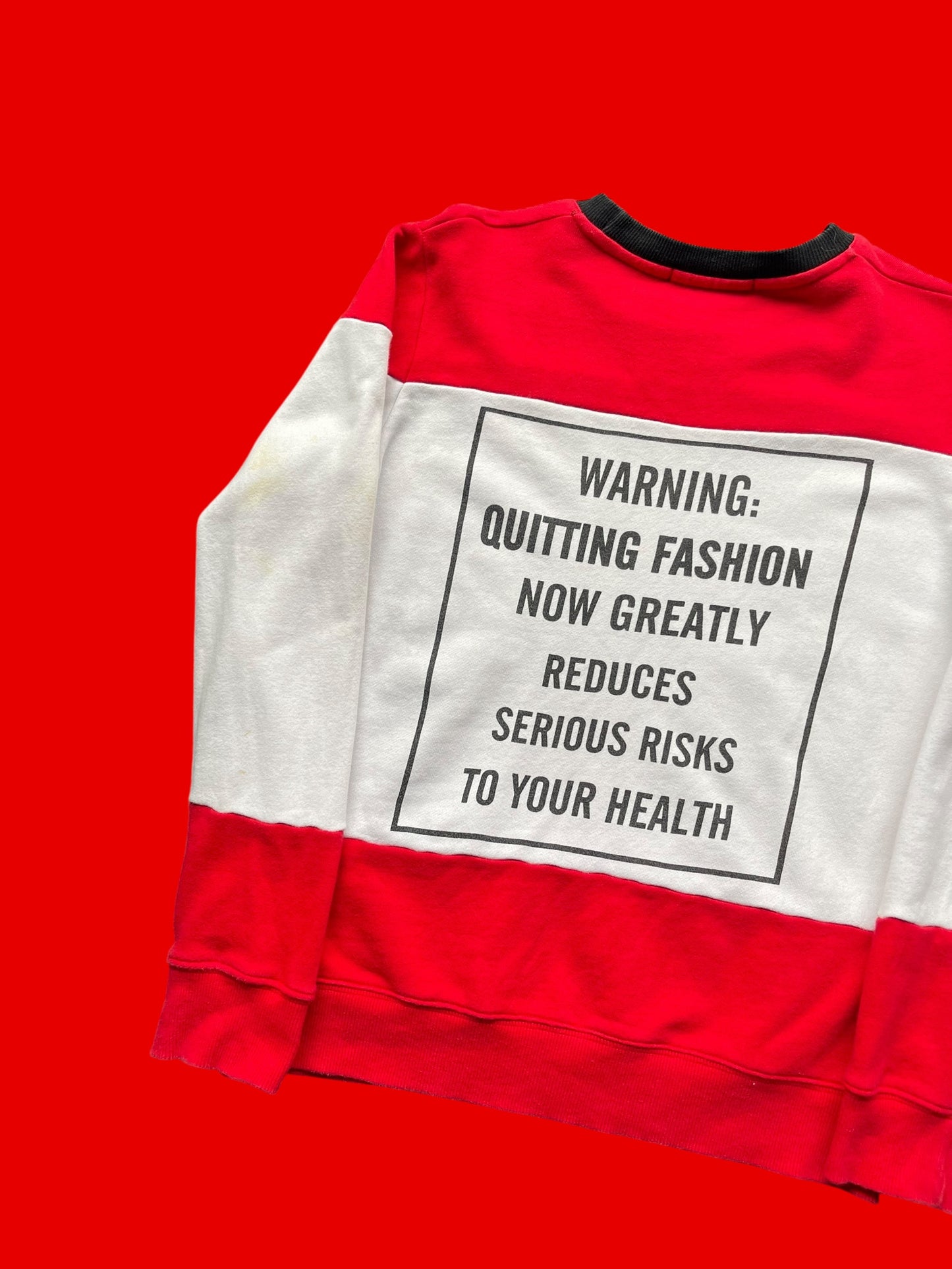 VINTAGE MOSCHINO CREWNECK (S/M)