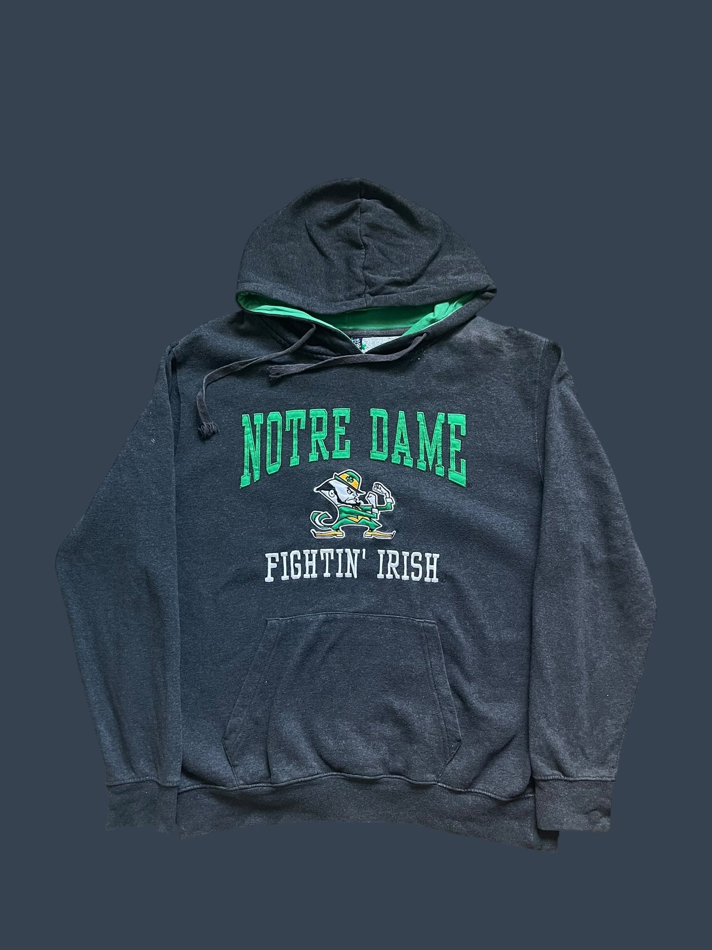 VINTAGE NOTRE DAME HOODIE (L)