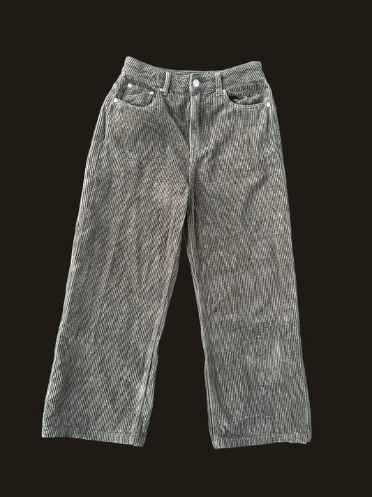 OLIVE CORDUROY PANTS (SIZE 10W)
