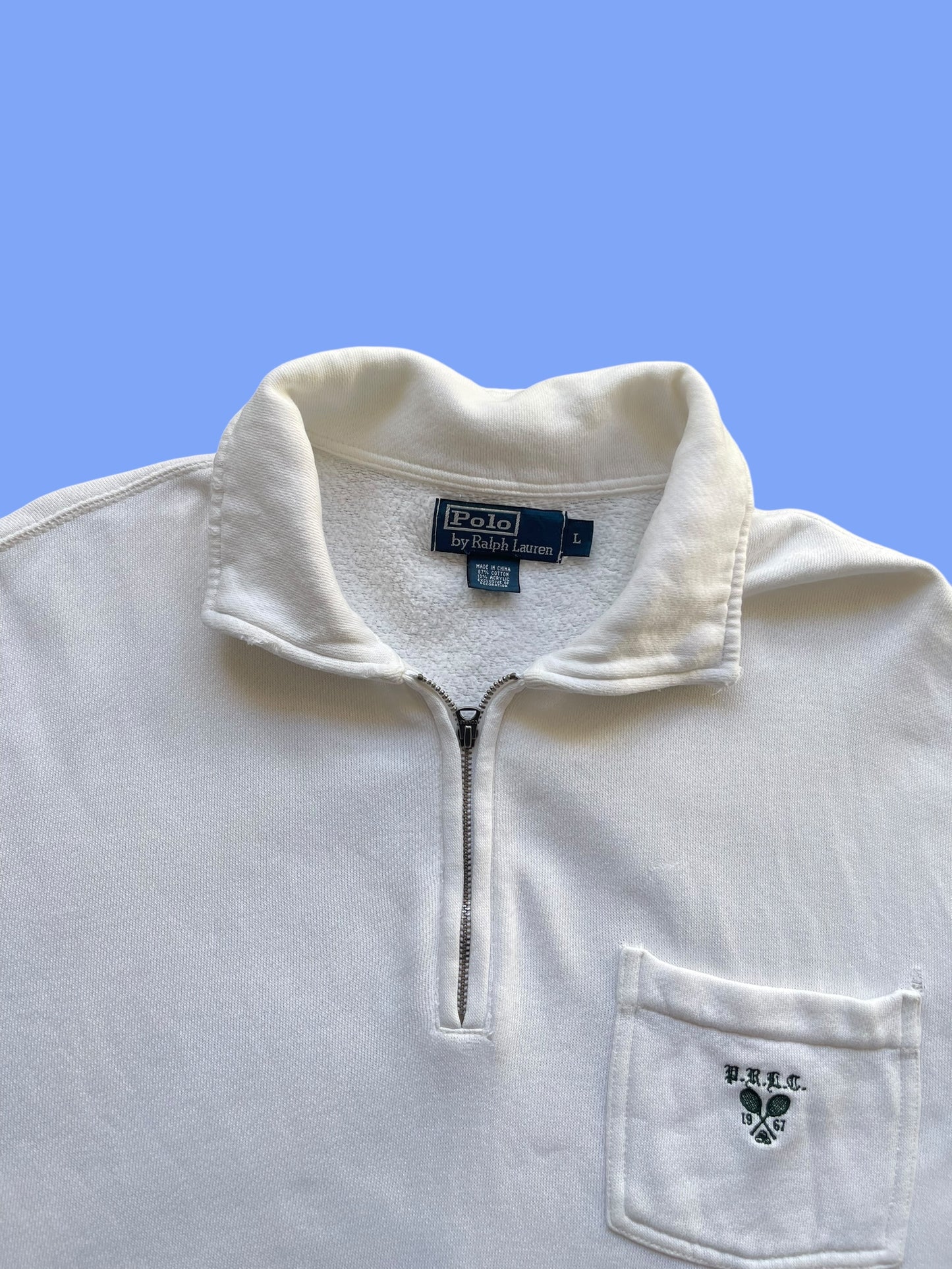 VINTAGE RALPH LAUREN QUARTERZIP (L)