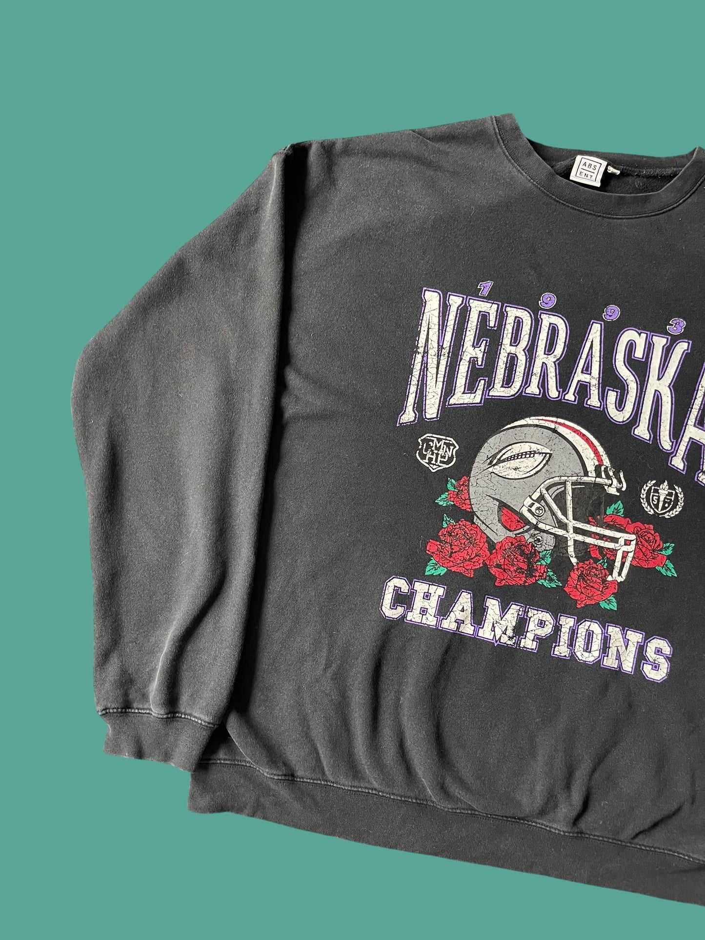 NEBRASKA ABSENT CREWNECK (XL)