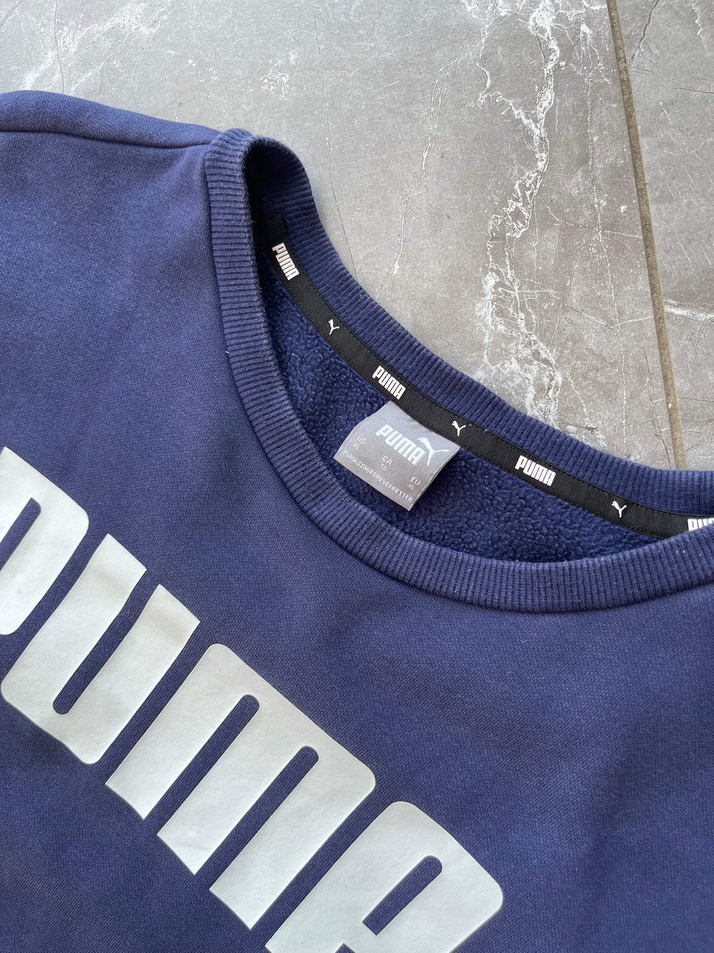 VINTAGE PUMA CREWNECK (L/XL)