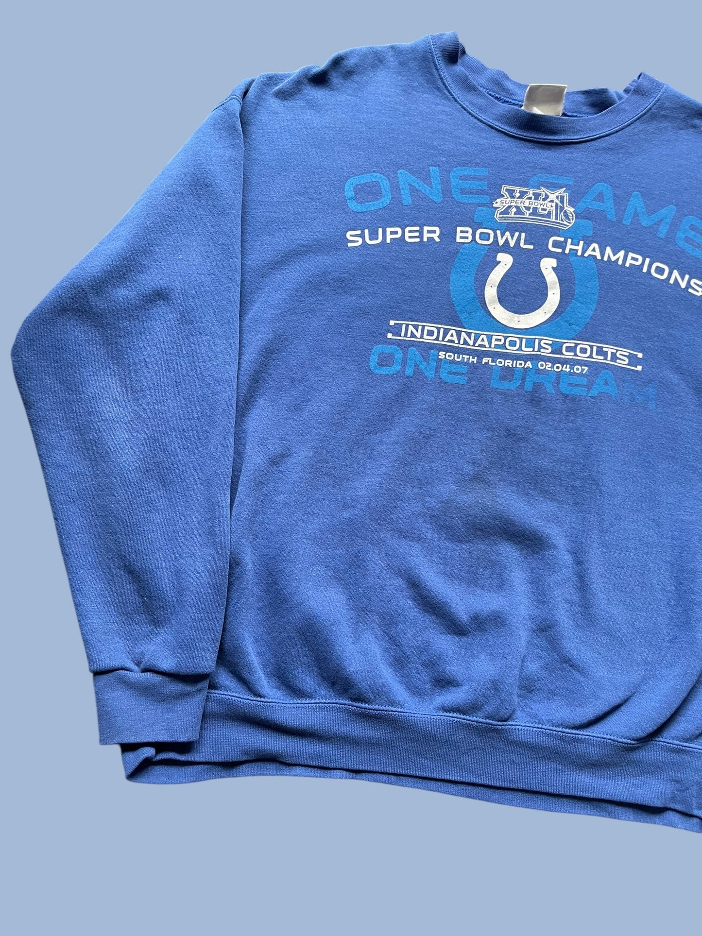 VINTAGE COLTS SUPERBOWL CHAMPIONS (M/L)