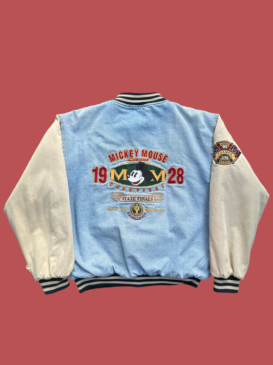 VINTAGE MICKEY DENIM JACKET (M)