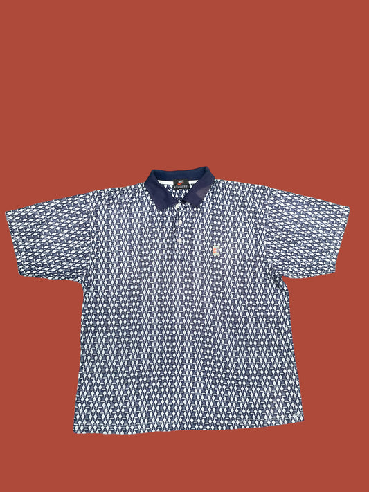 VINTAGE BOOTLEG NIKE POLO SHIRT (L)