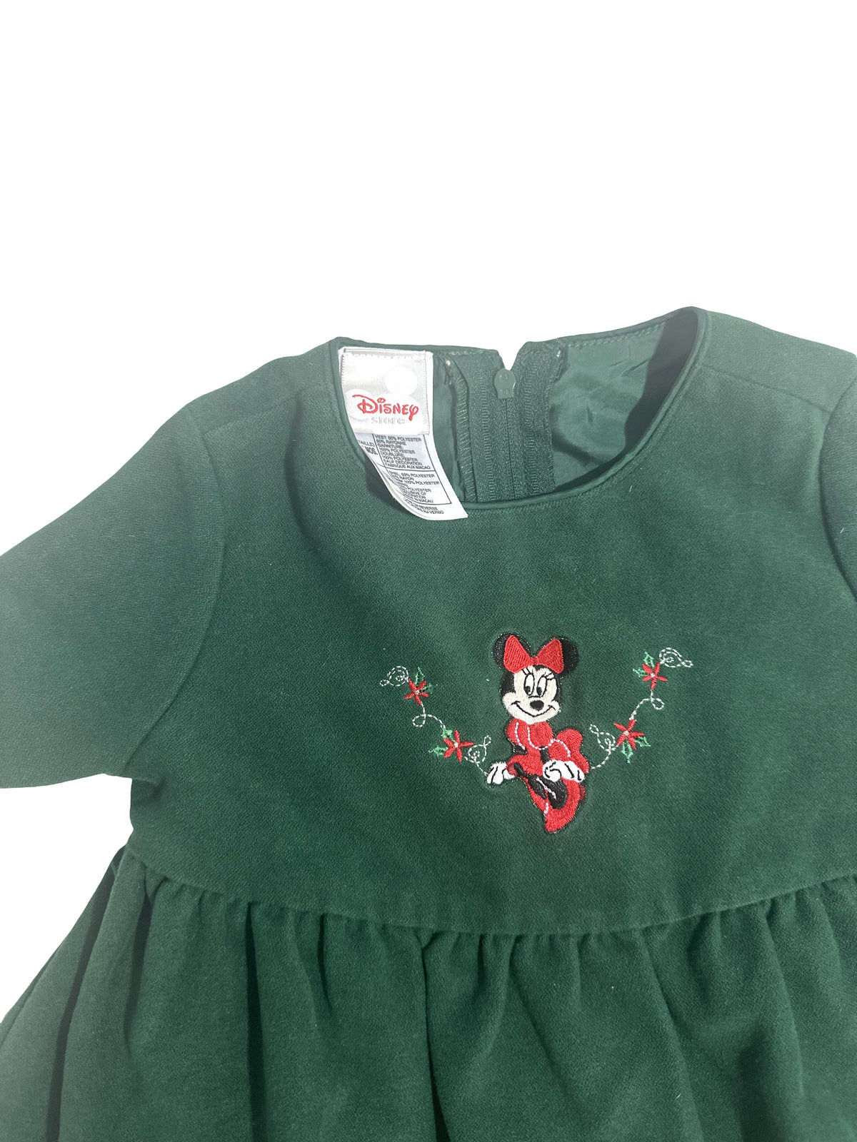 Minnie Mouse Christmas Dress (12m)