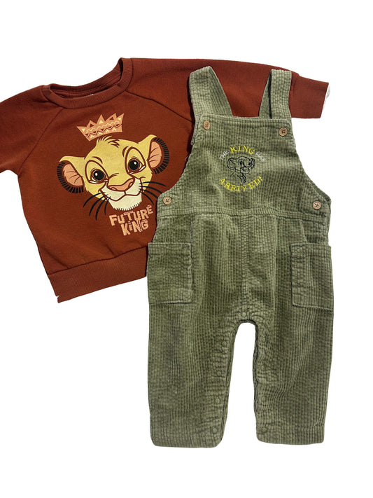 Lion King Top & Jumper (12m)