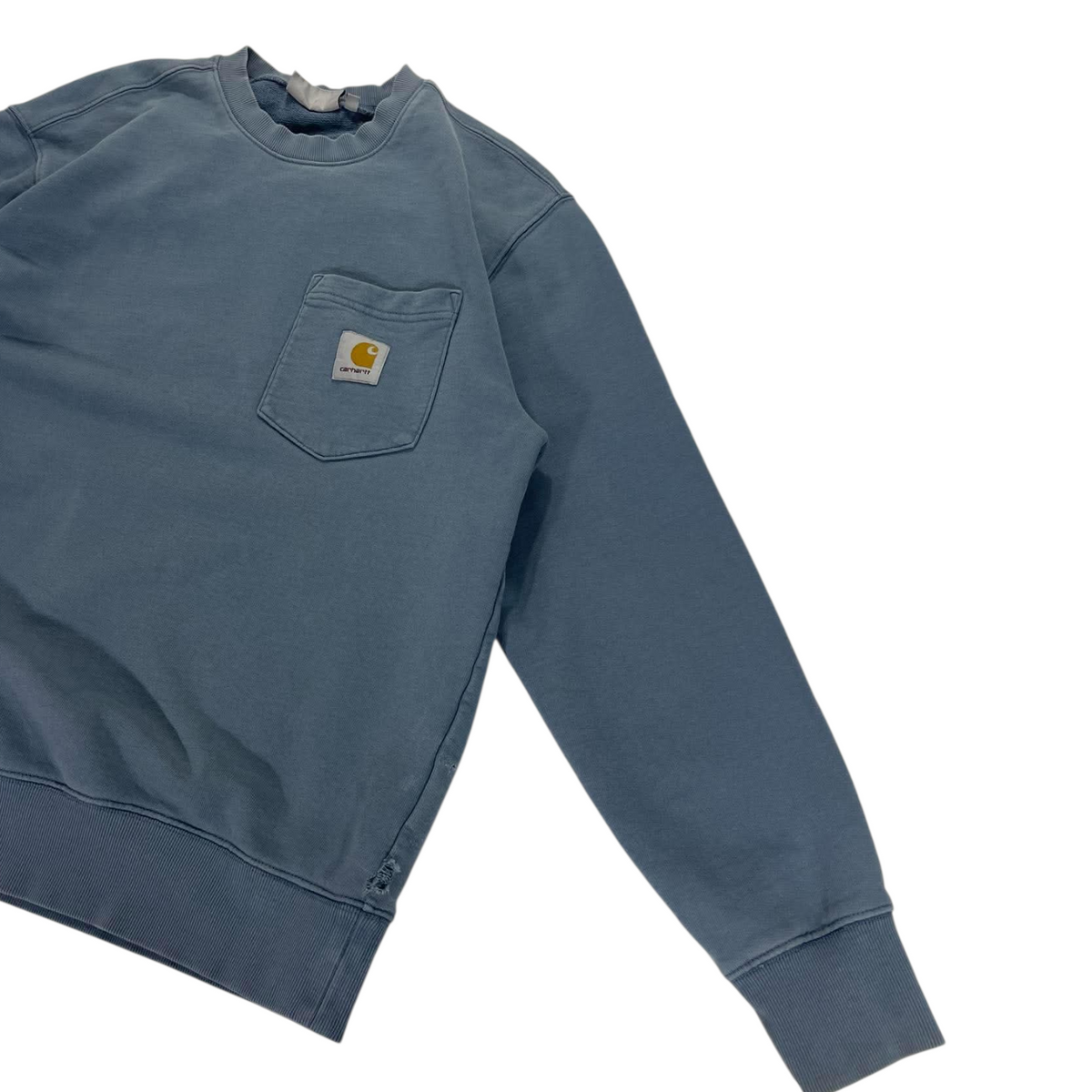 CARHARTT BLUE POCKET SWEATSHIRT (M)