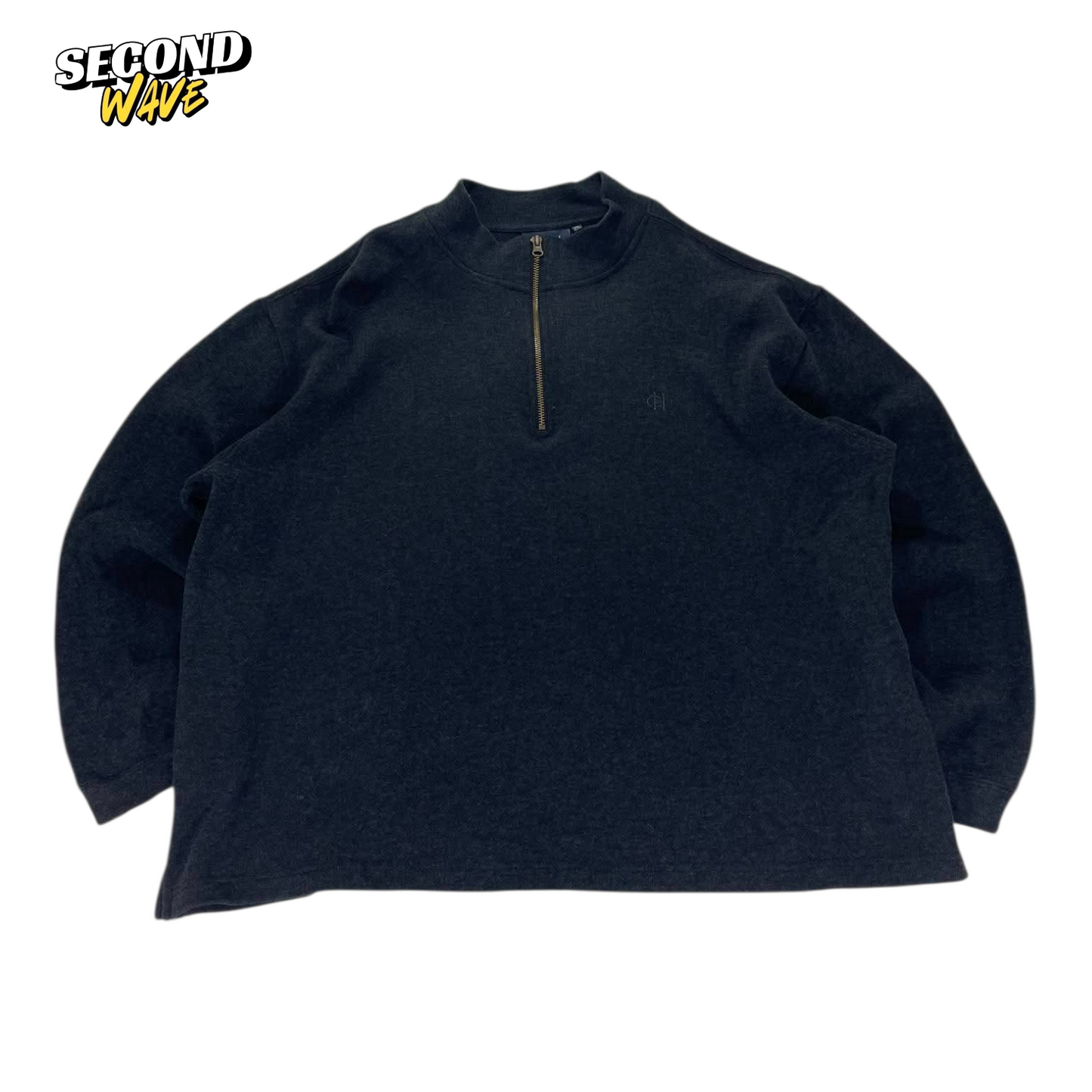 VINTAGE CHISEL QUARTER ZIP SWEATSHIRT (XXL)