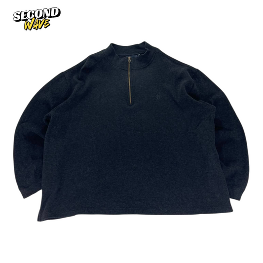 VINTAGE CHISEL QUARTER ZIP SWEATSHIRT (XXL)