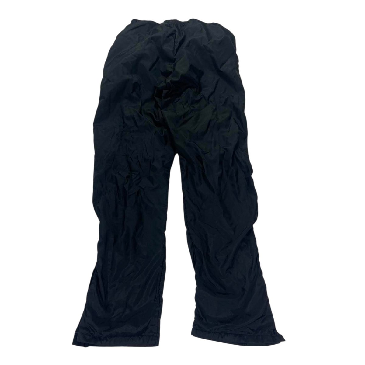 BLACK VINTAGE 90S LENCO TRACK PANTS (S-M)