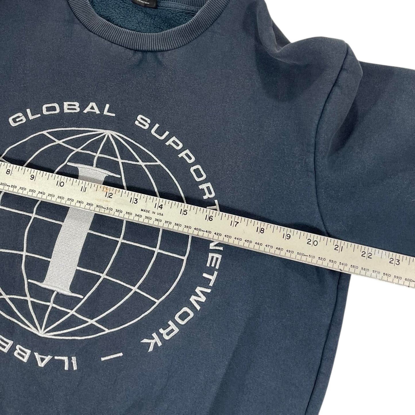 ILABB NAVY CREWNECK SWEATSHIRT (S-M)