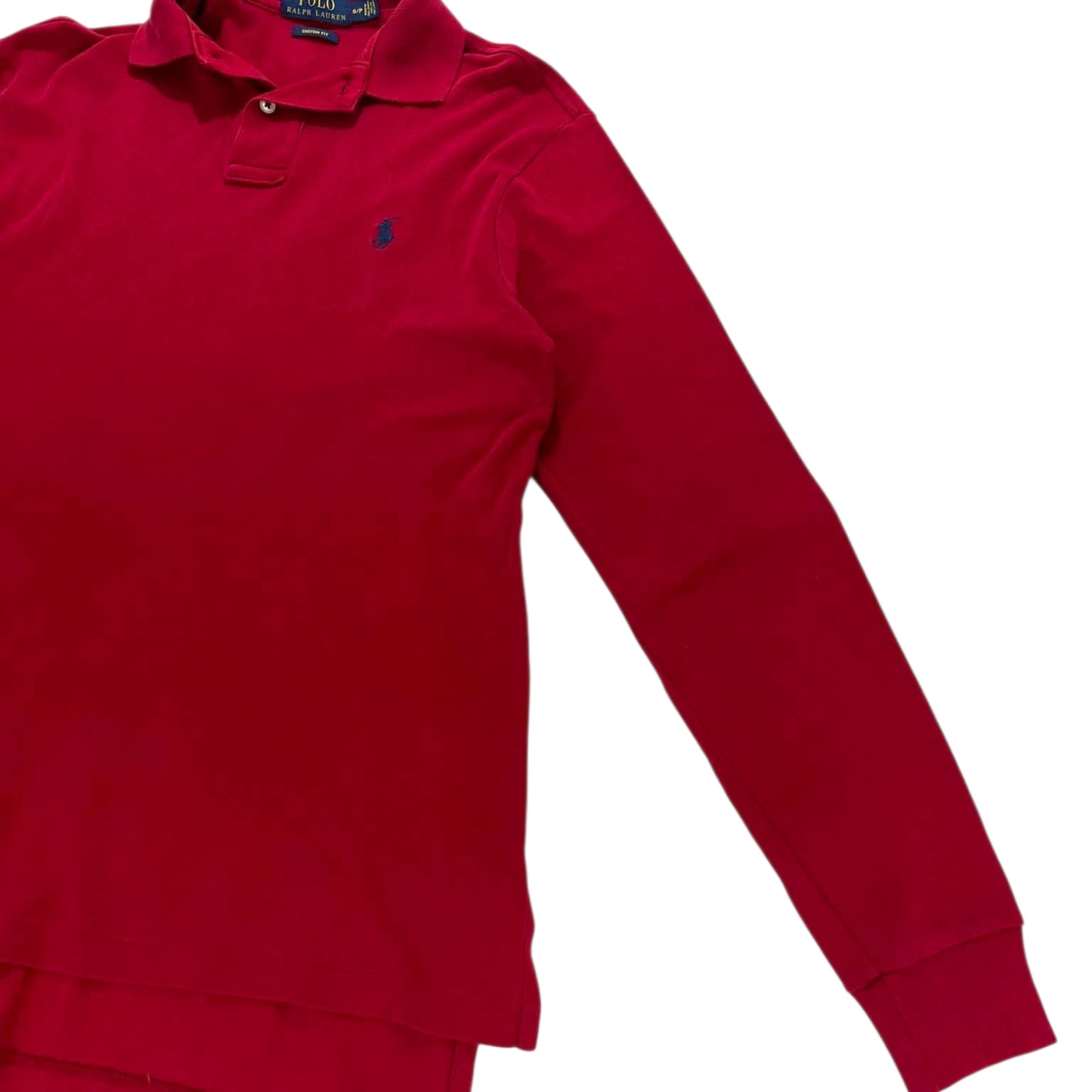 RALPH LAUREN POLO RED LONGSLEEVE (M)