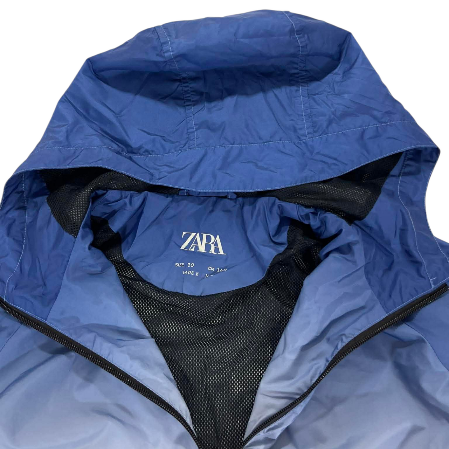 ZARA BLUE OMBRE WINDBREAKER JACKET (10)