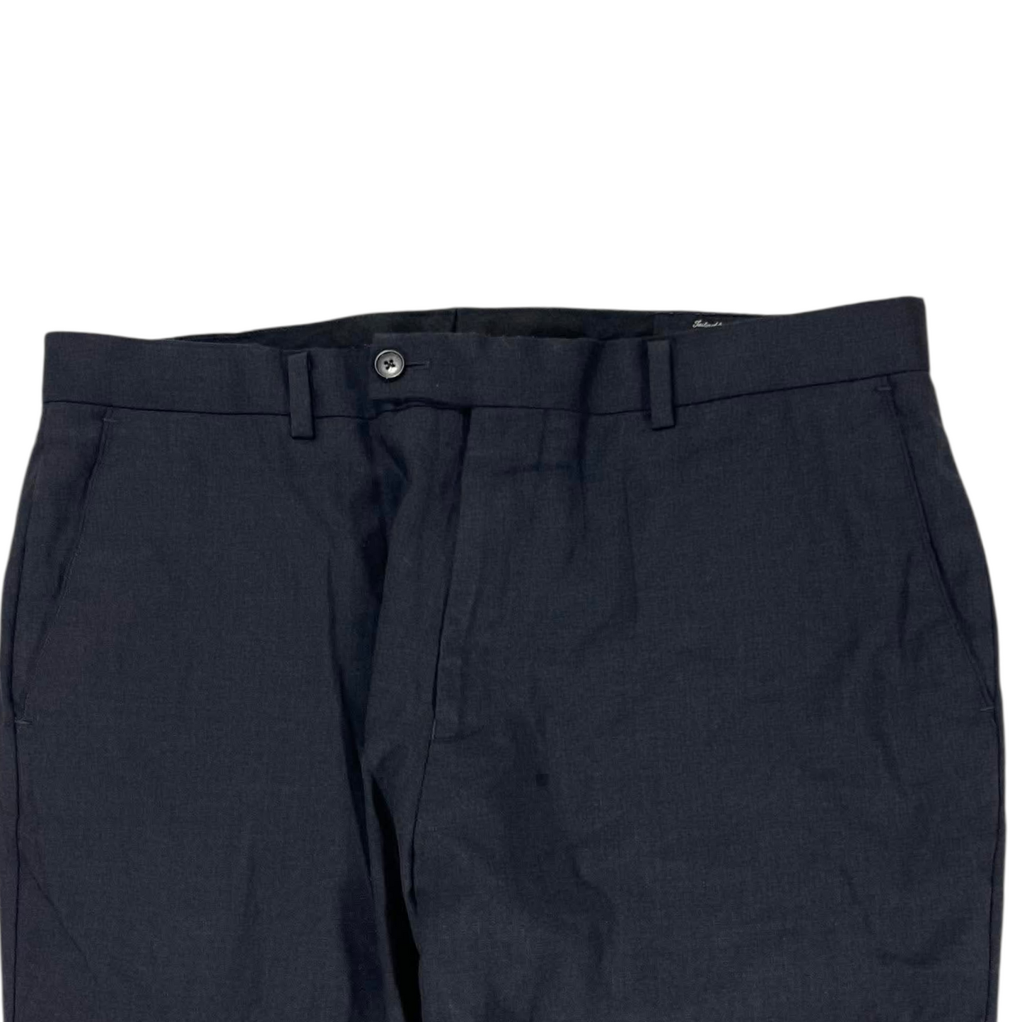 BARKERS BLACK TAILORED TROUSERS (32)